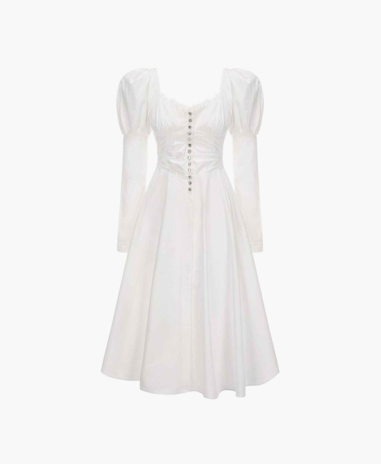 Livia Dress (White) made by Nana Jacqueline