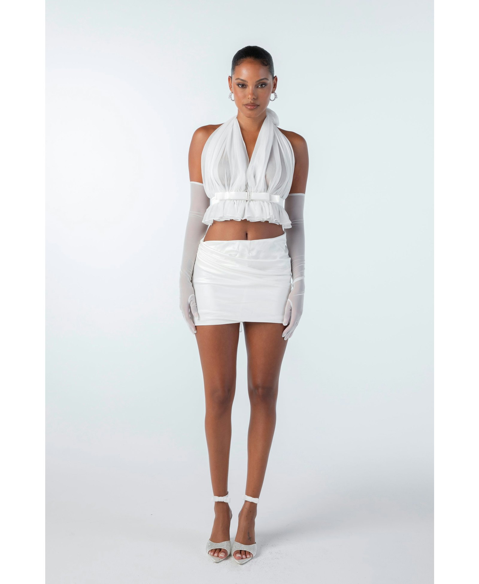 Giselle Top (White) made by Nana Jacqueline