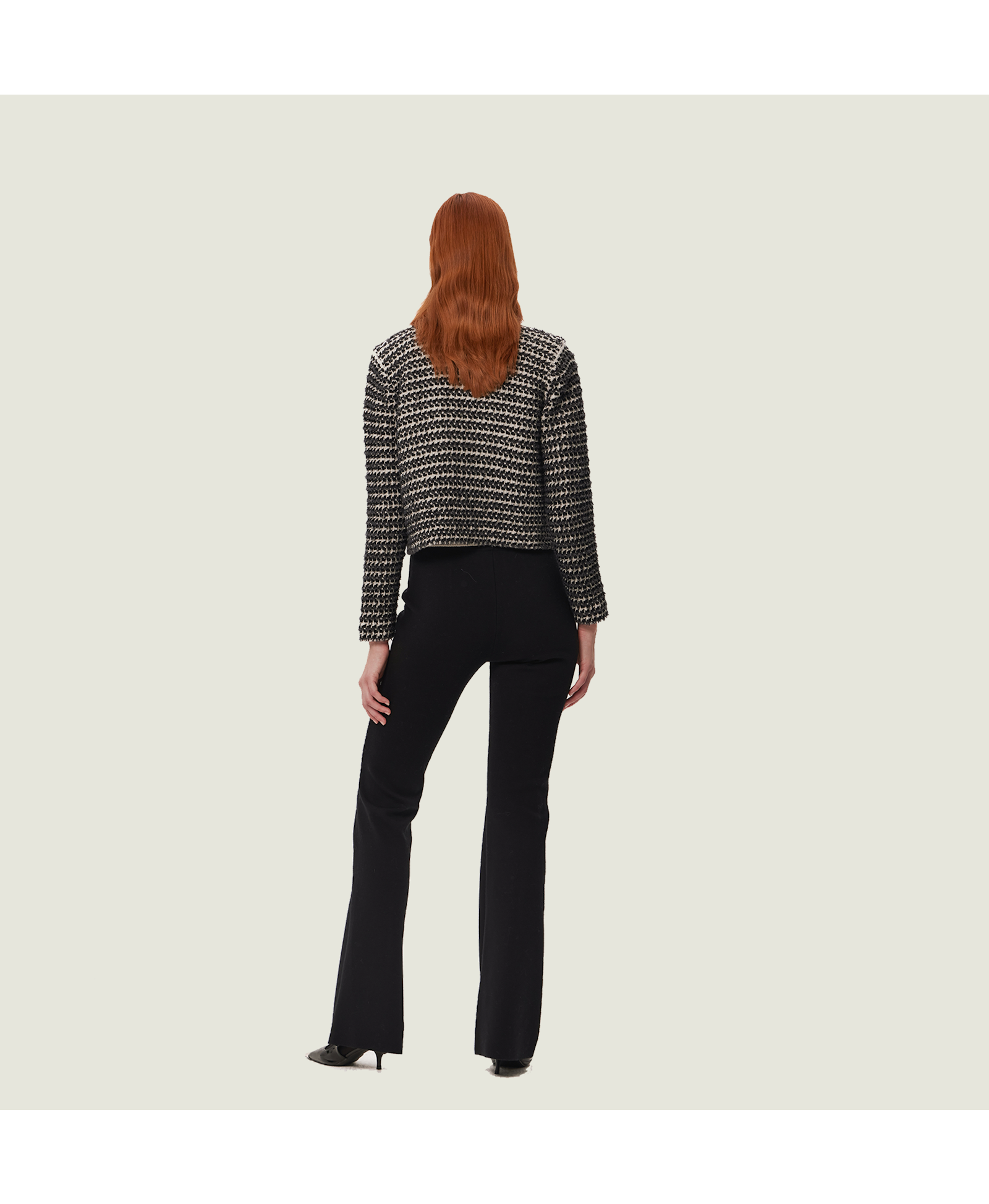 BOUCLÉ SHORT JACKET made by CRUSH Collection