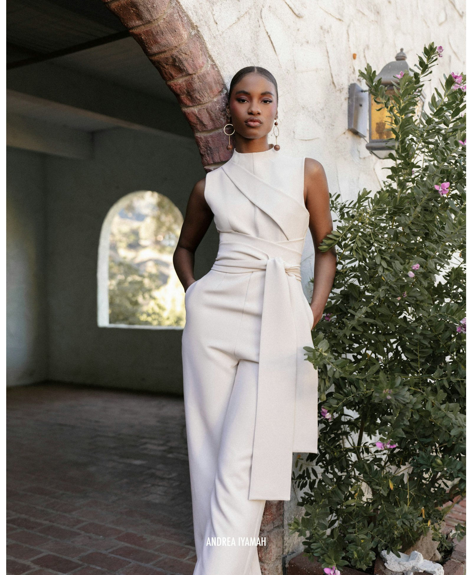 EDAR JUMPSUIT - TUSK made by Andrea Iyamah