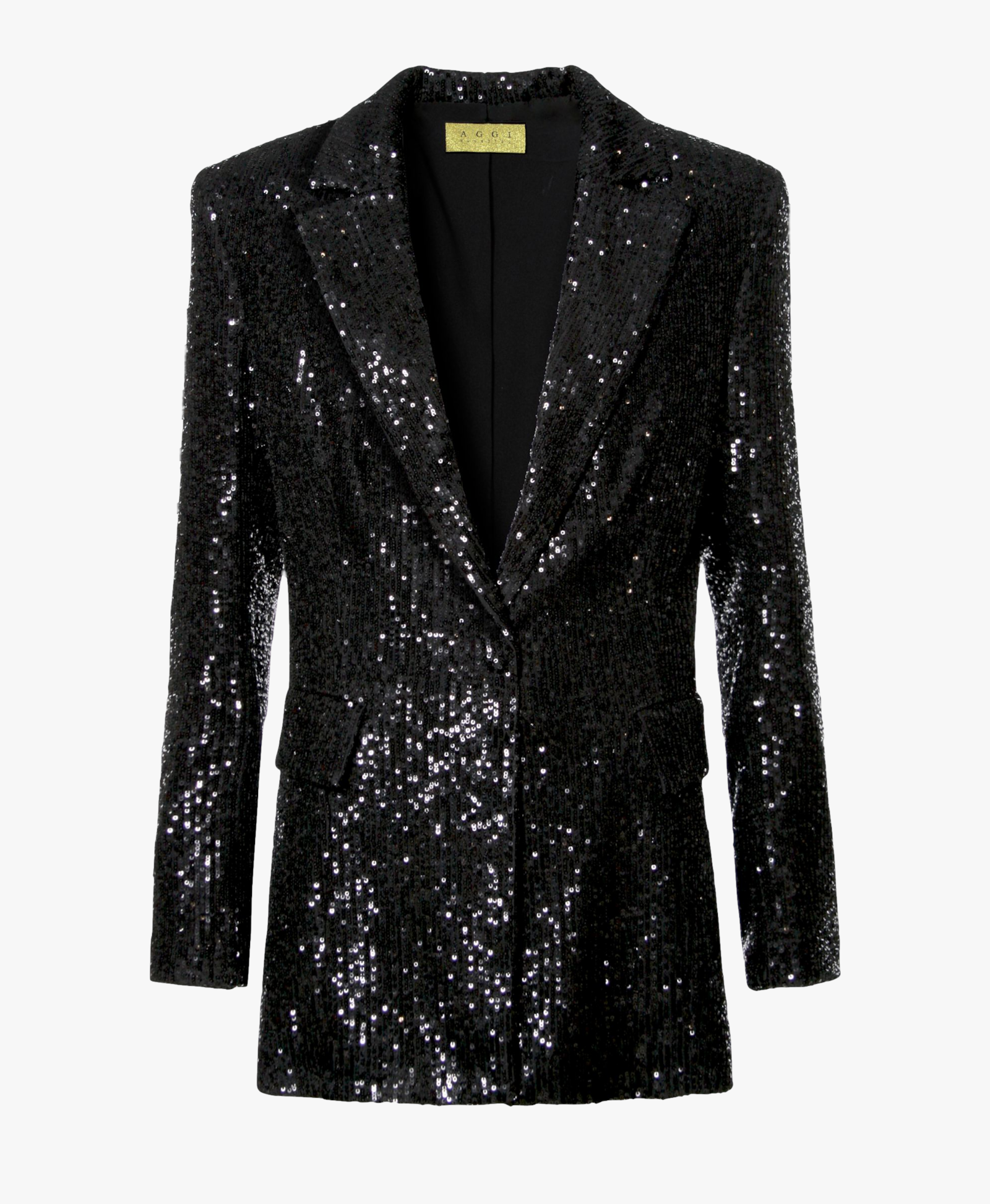 Blazer Luna Obsidian Black in Black made by HALEWSKI