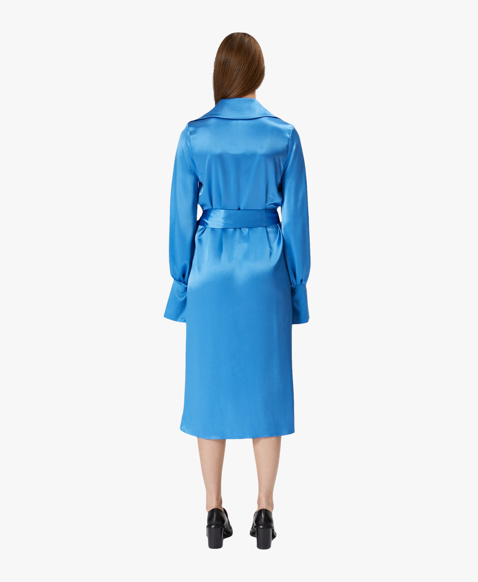 Camilla Dress in Blue made by AÉRYNE