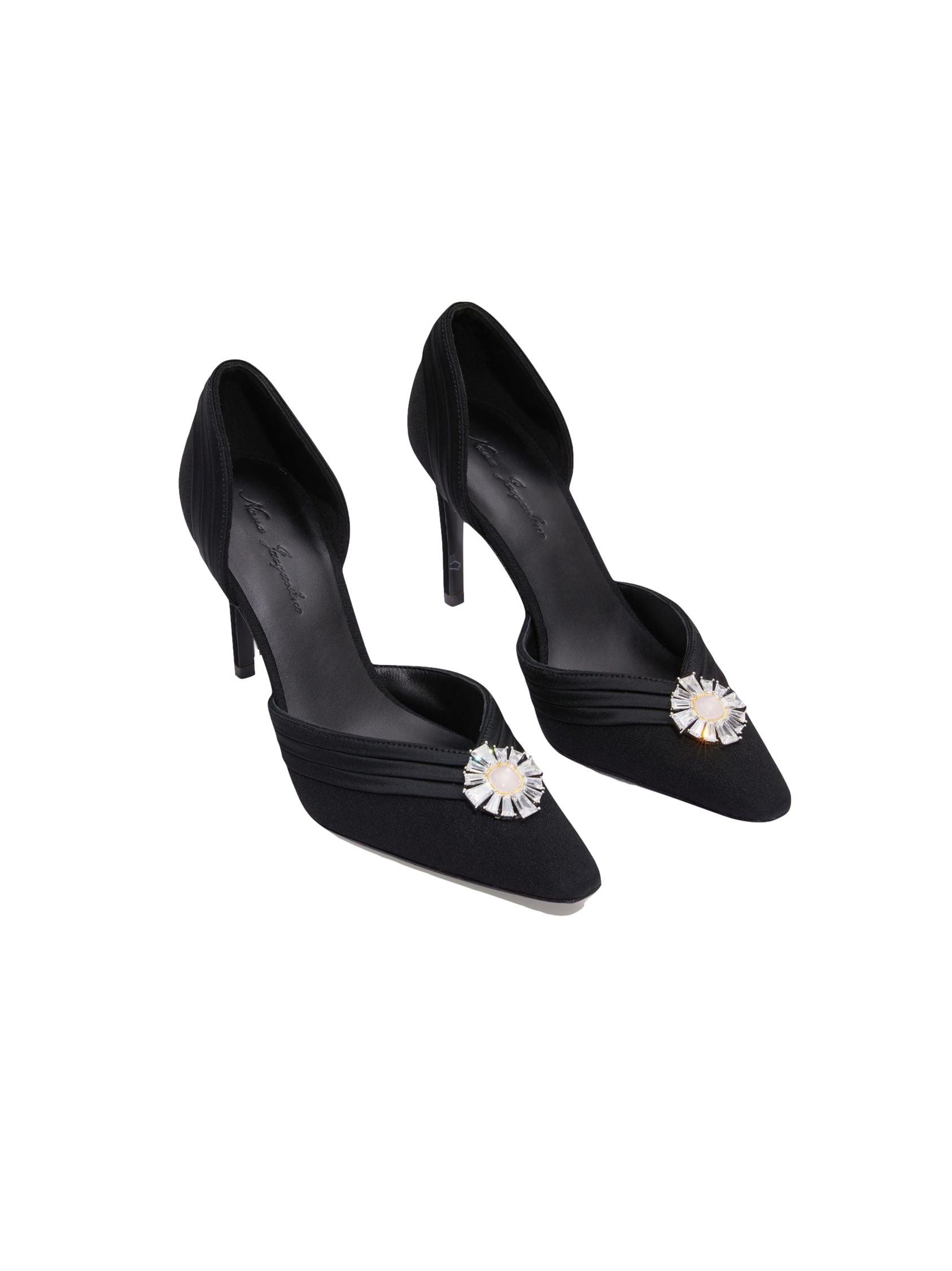 Nana Jacqueline Diana Diamond Heels (black) (final Sale)