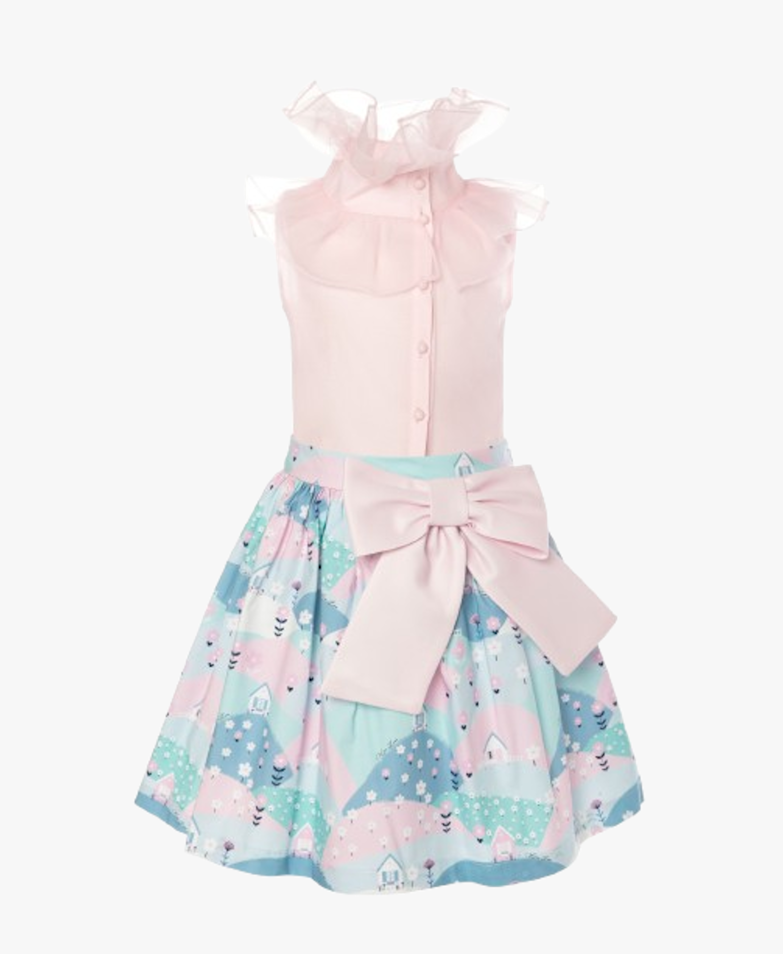 Poplin Skirt Outfit | 2 Pieces made by Mama Luma