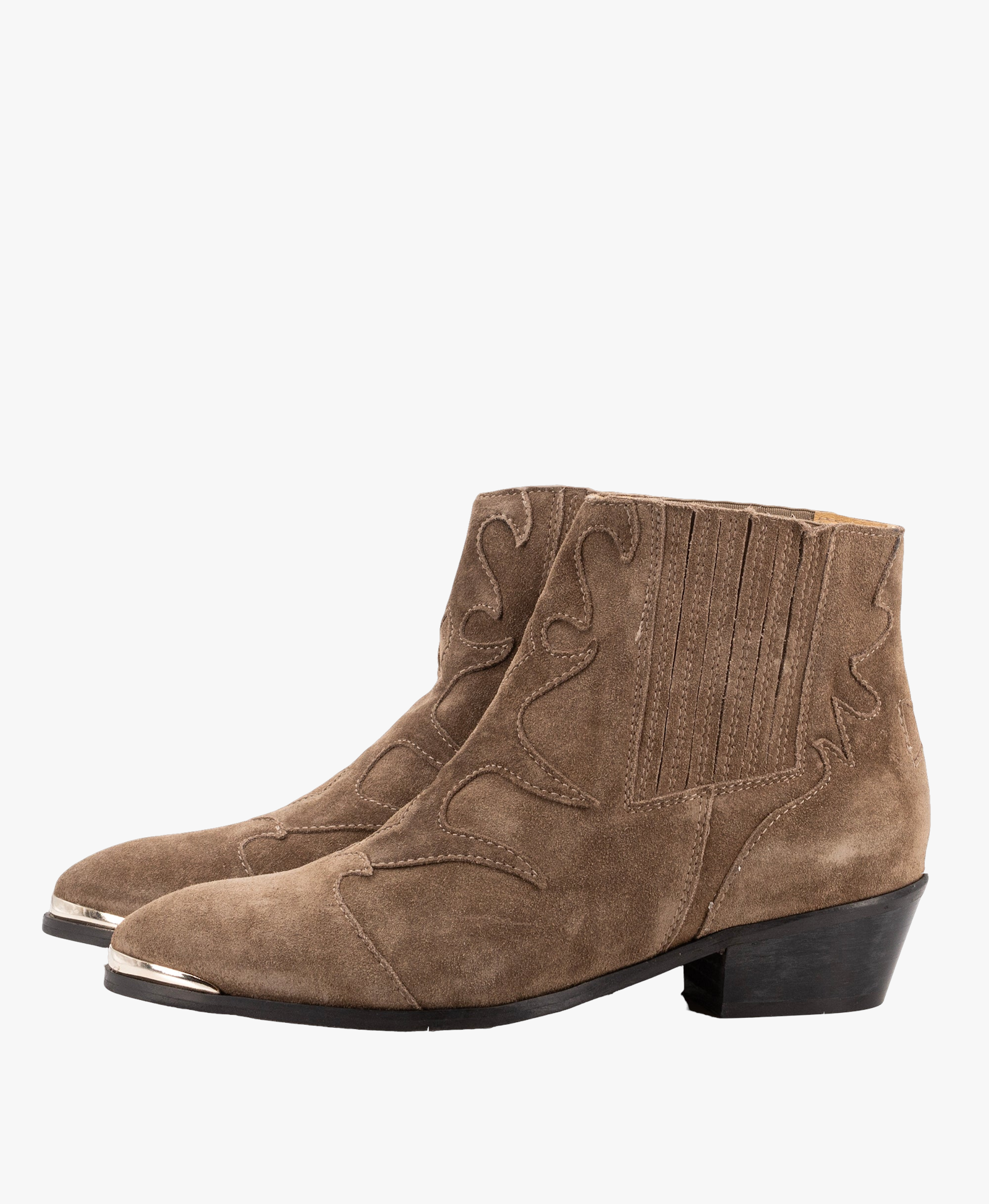 SONIA WESTERN ANKLE BOOTS made by Toral