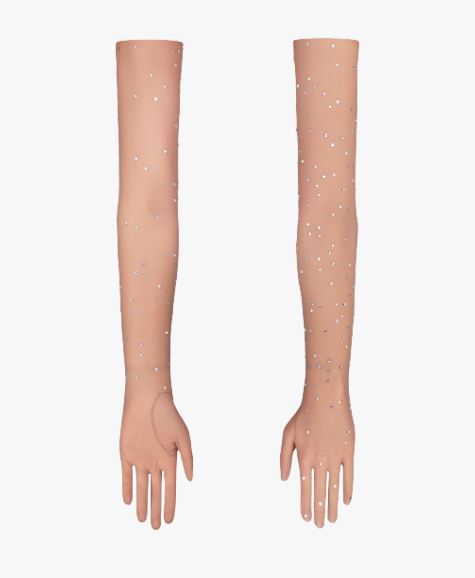 "BE A DIVA" CRYSTAL GLOVES made by NUÉ