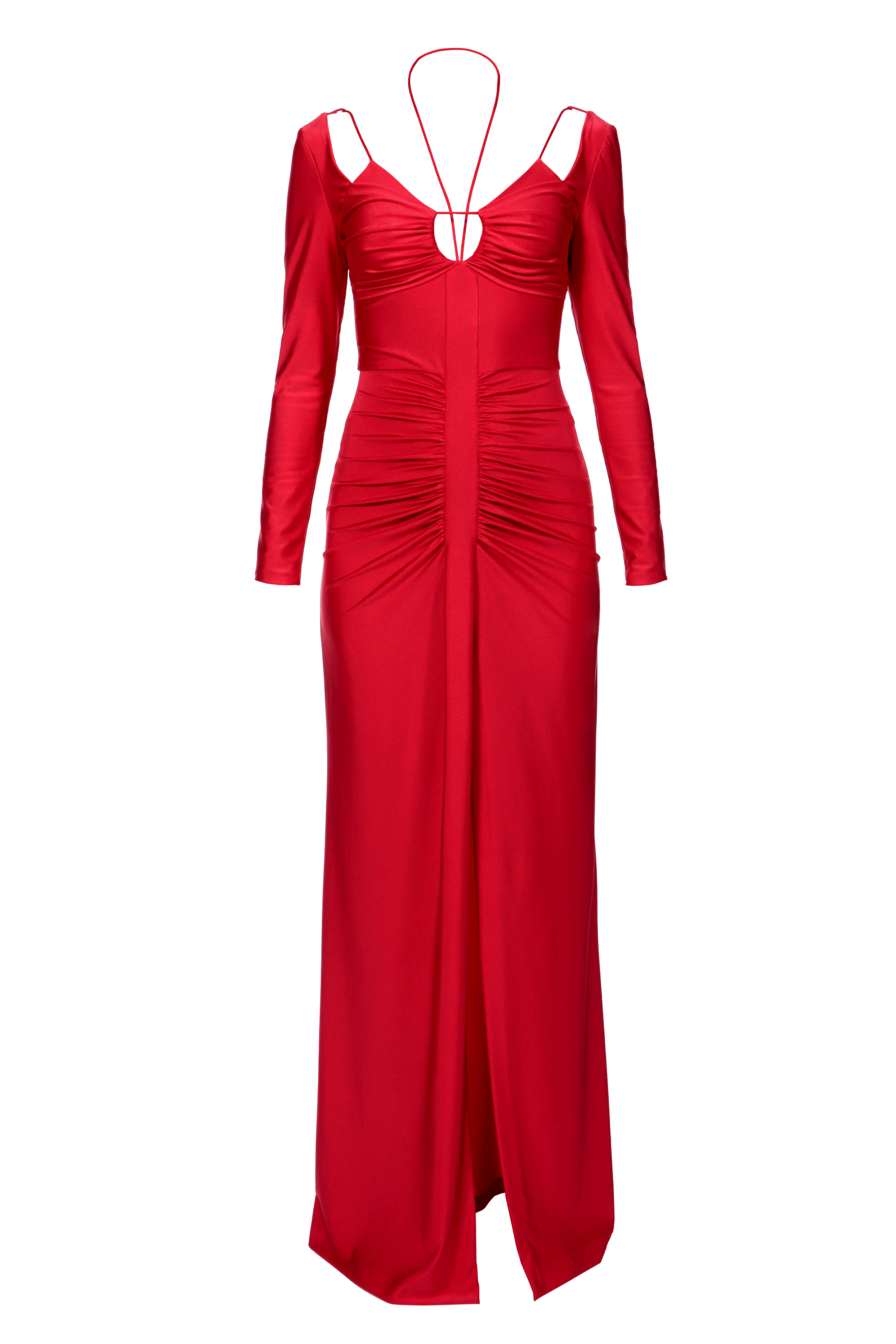 Shop Aggi Dress Dianna Maxi Red