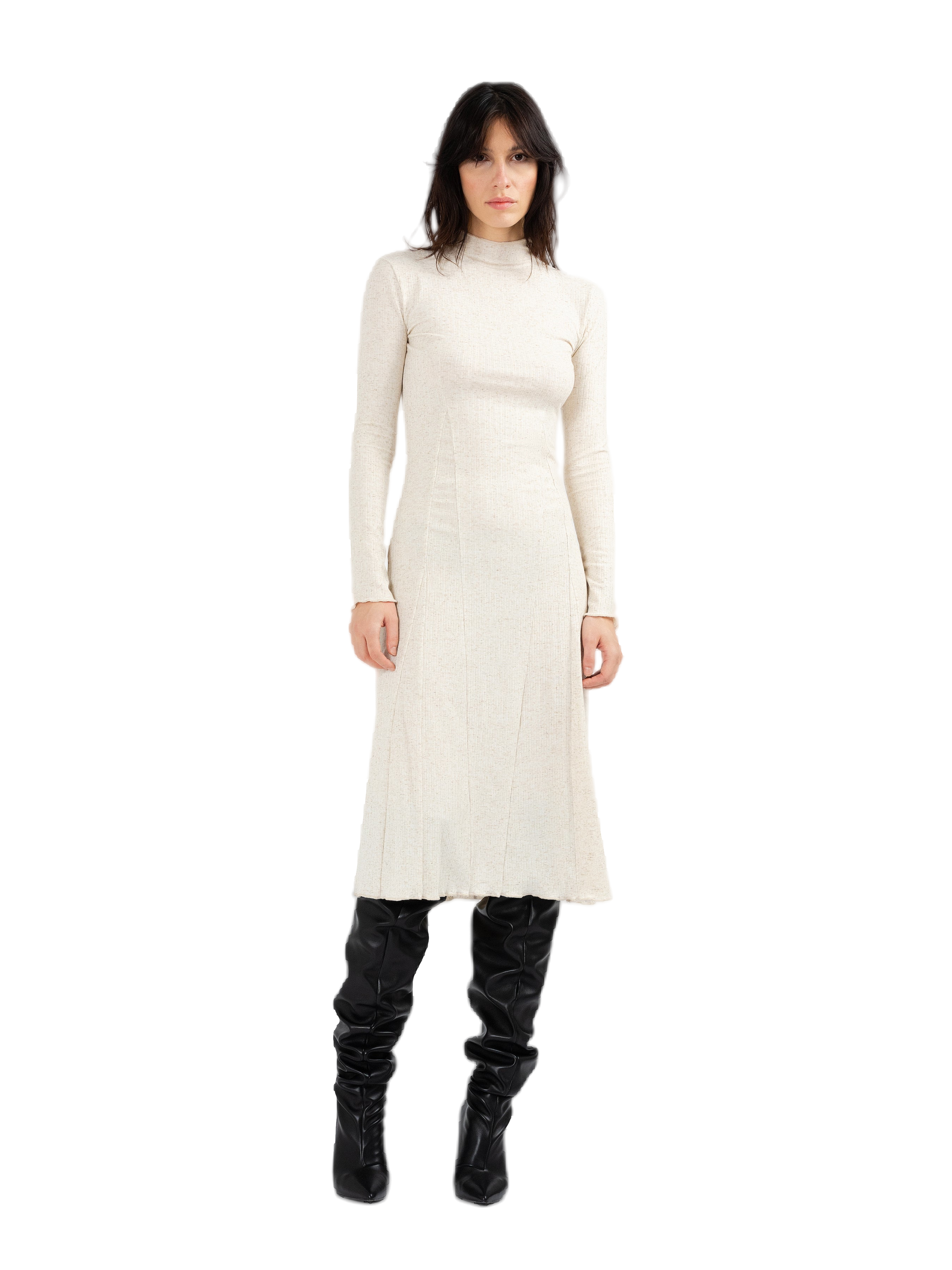Shop Divalo Rekitta Linen Blend Long Sleeve Dress