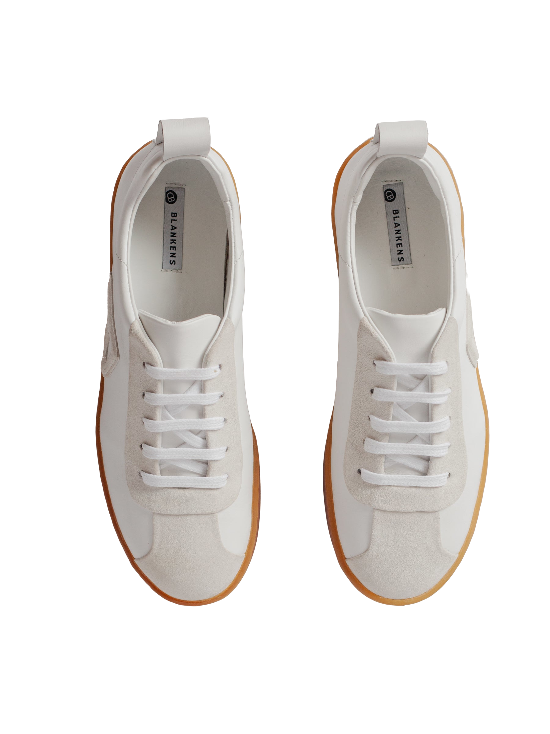 Shop Blankens The Elin White Sneaker