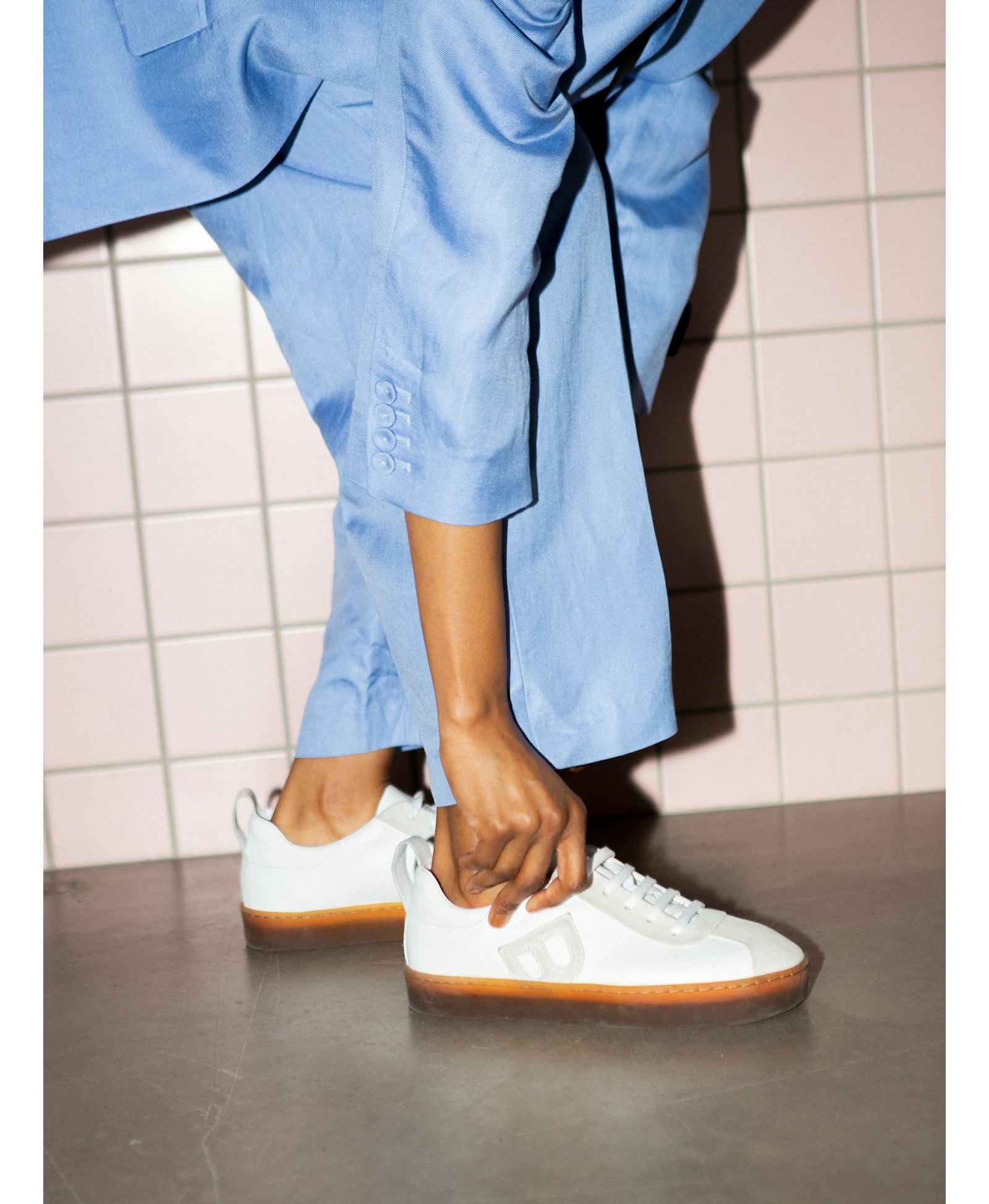 THE ELIN WHITE SNEAKER made by Blankens