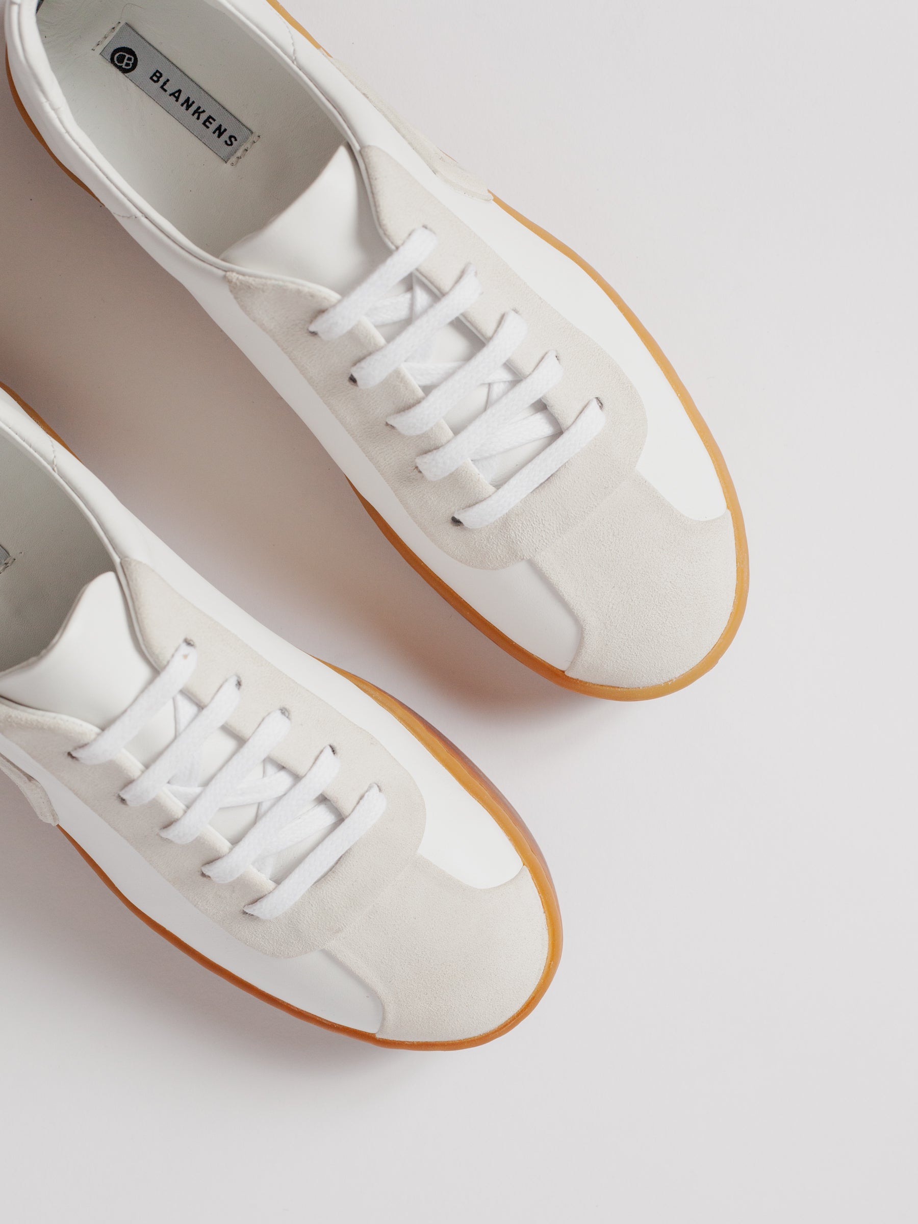 Shop Blankens The Elin White Sneaker