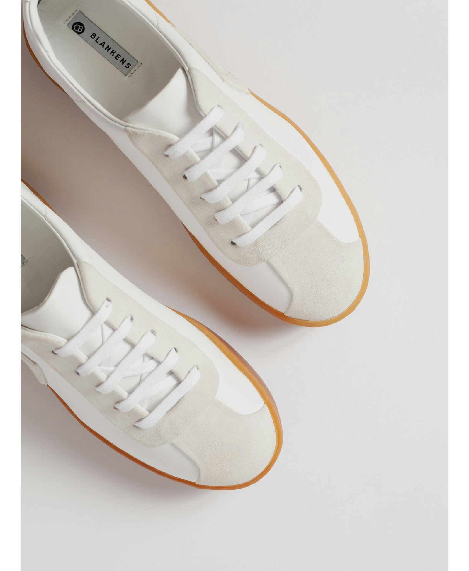THE ELIN WHITE SNEAKER made by Blankens