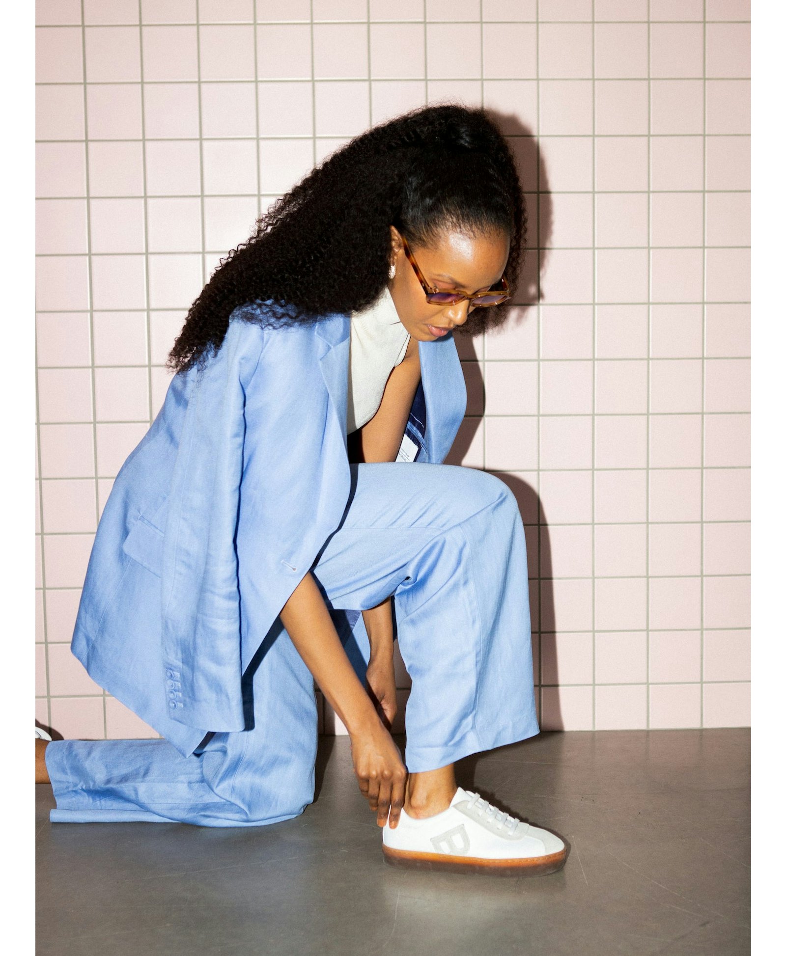 THE ELIN WHITE SNEAKER made by Blankens