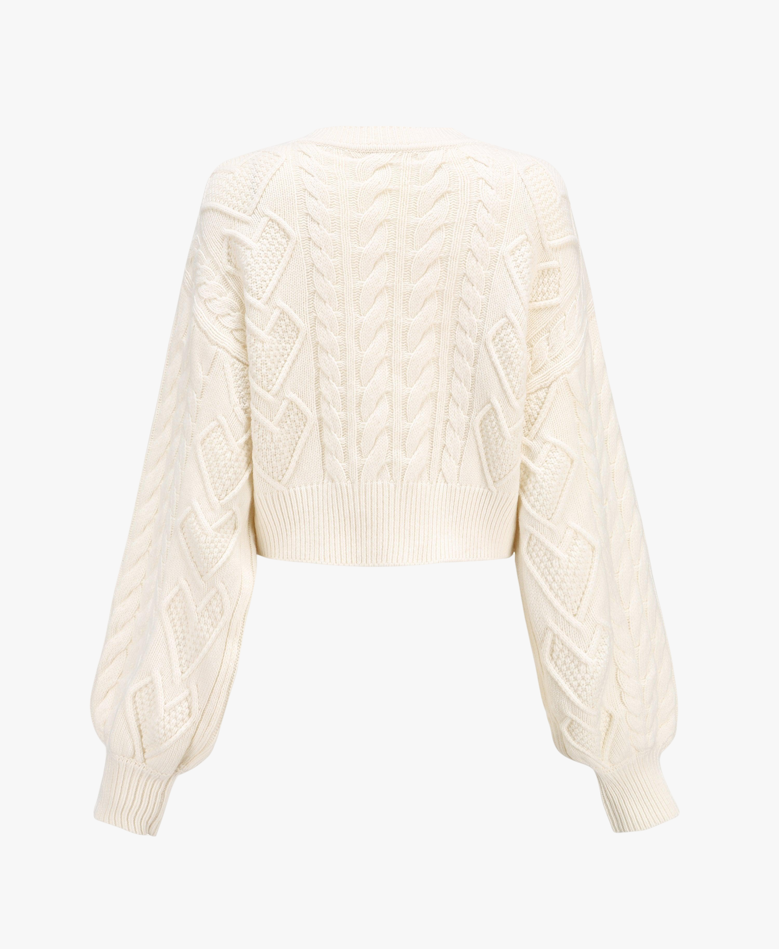 White Nina Cardigan (Final Sale) made by Nana Jacqueline