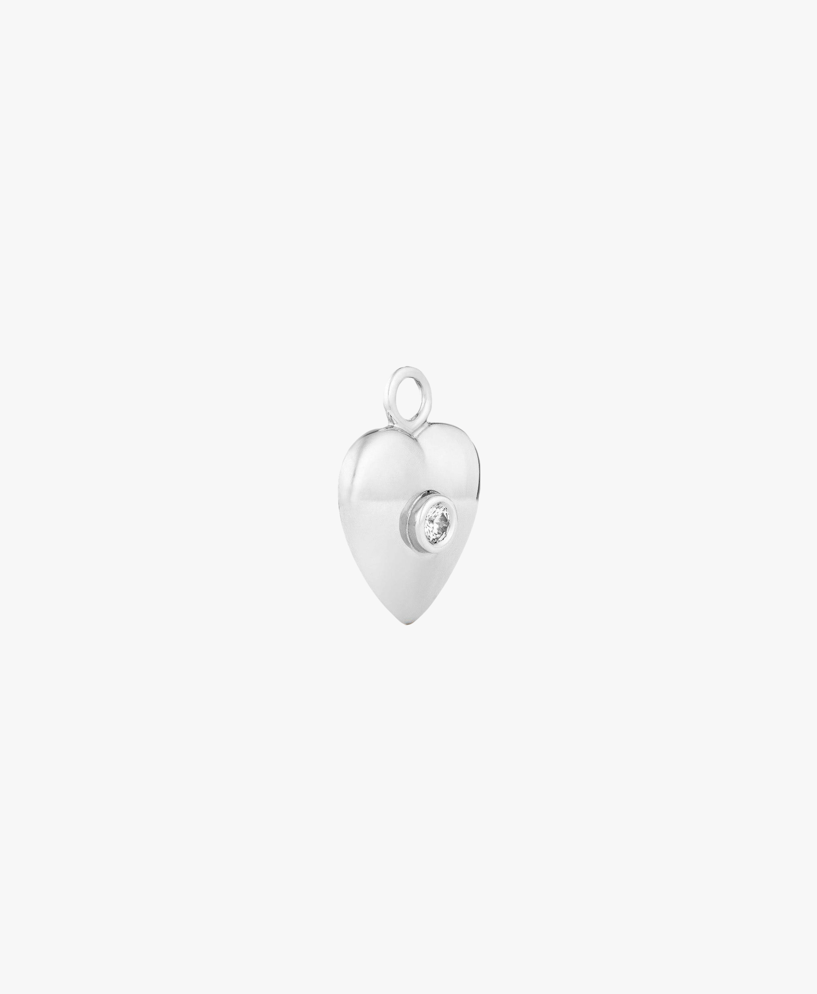 FENGAN PENDANT - WHITE DIAMOND & WHITE GOLD made by ENNUI