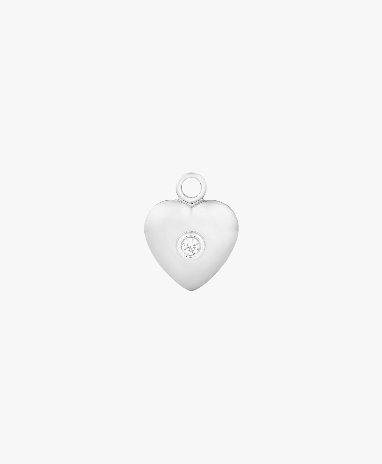 FENGAN PENDANT - WHITE DIAMOND & WHITE GOLD made by ENNUI