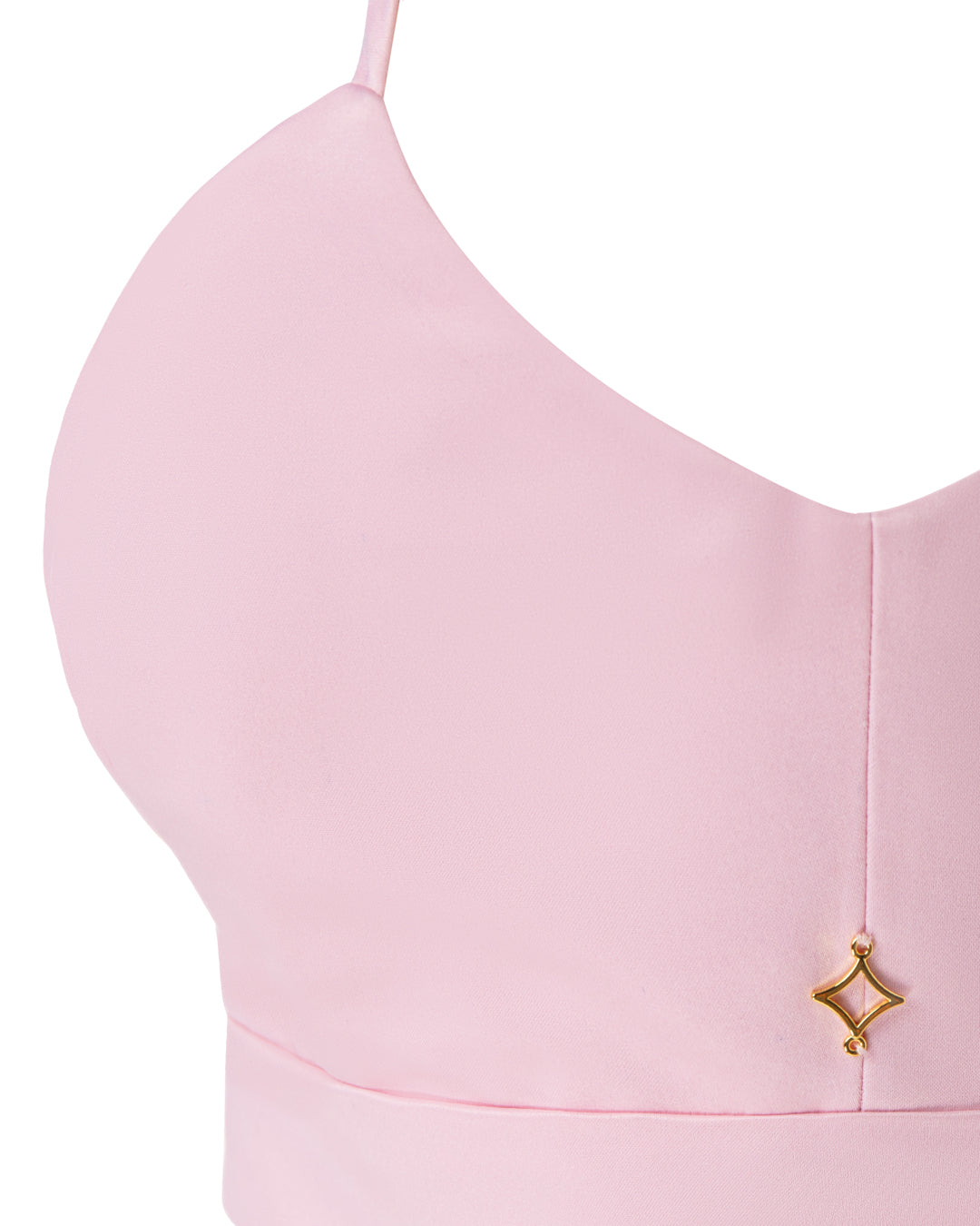 Shop Onori Brigitte Crop Top In Pink