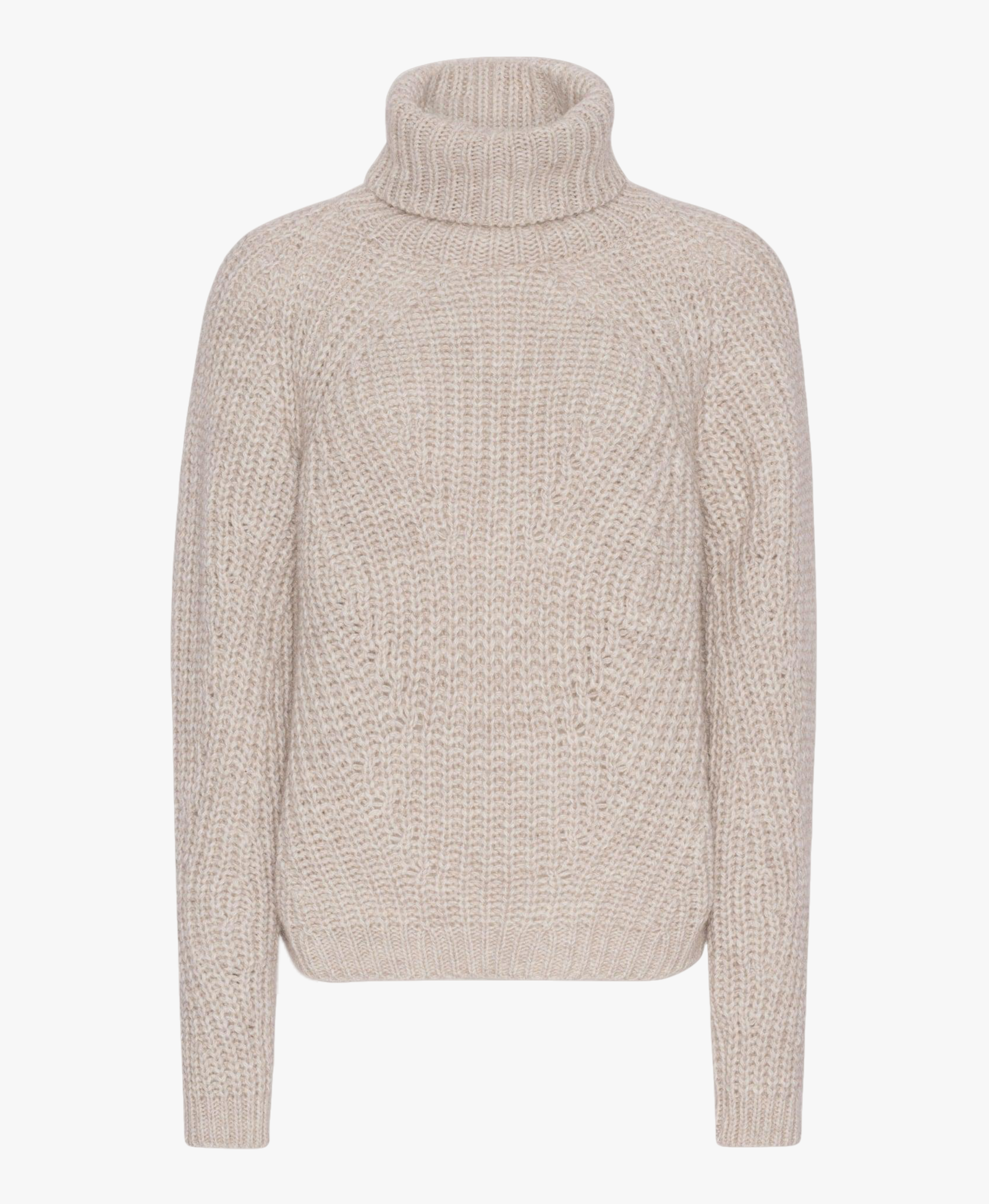 Henny Knit Turtleneck - Ecru made by HERSKIND