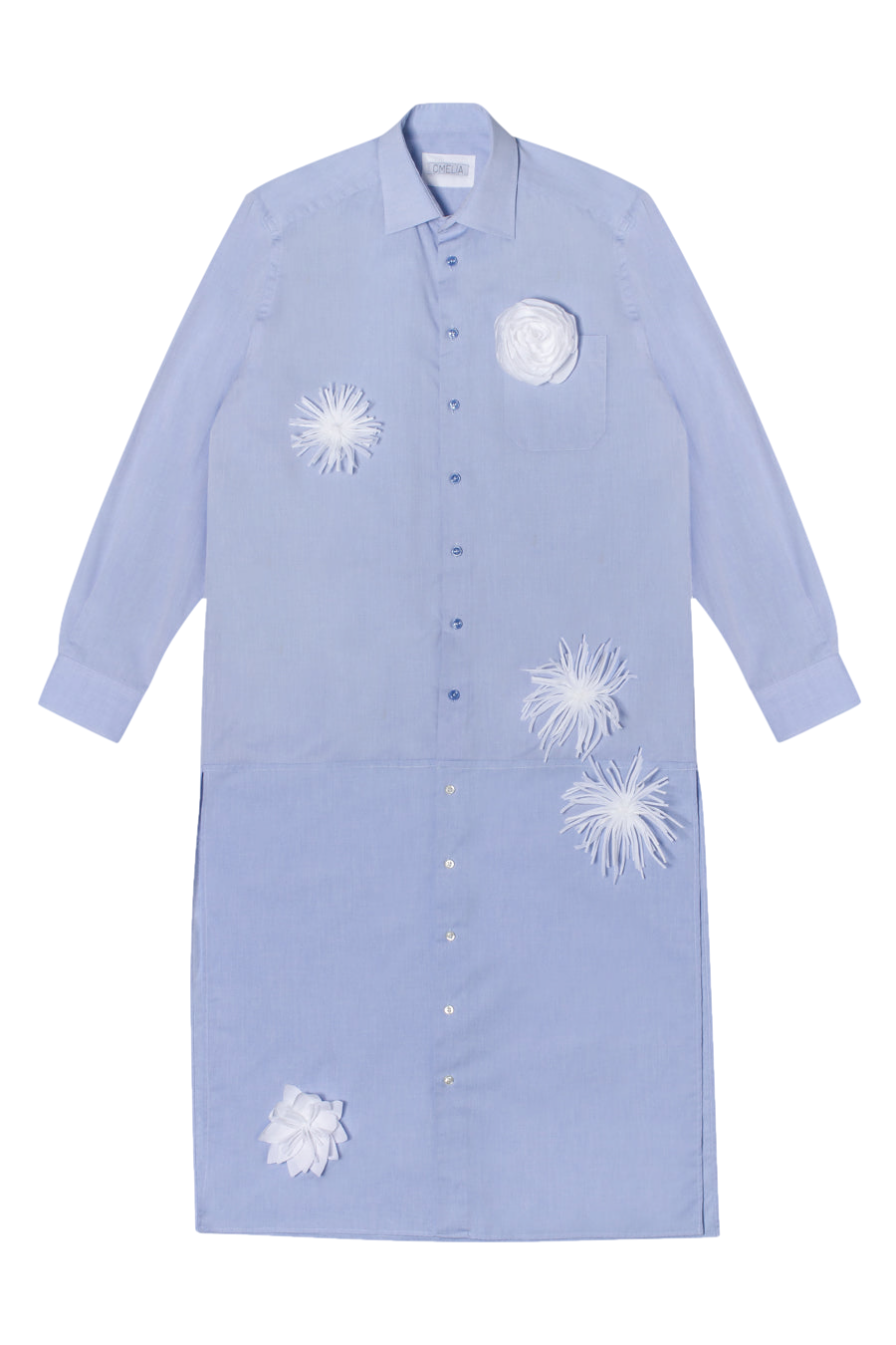 Omelia Recycled Shirt In Blue