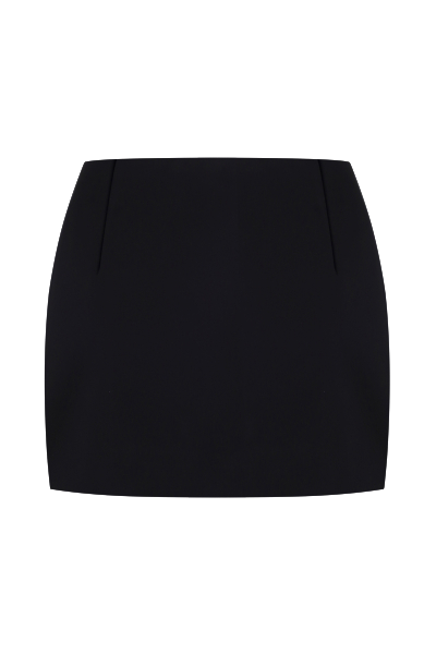 Shop Nué Midnight Mini Skirt In Black