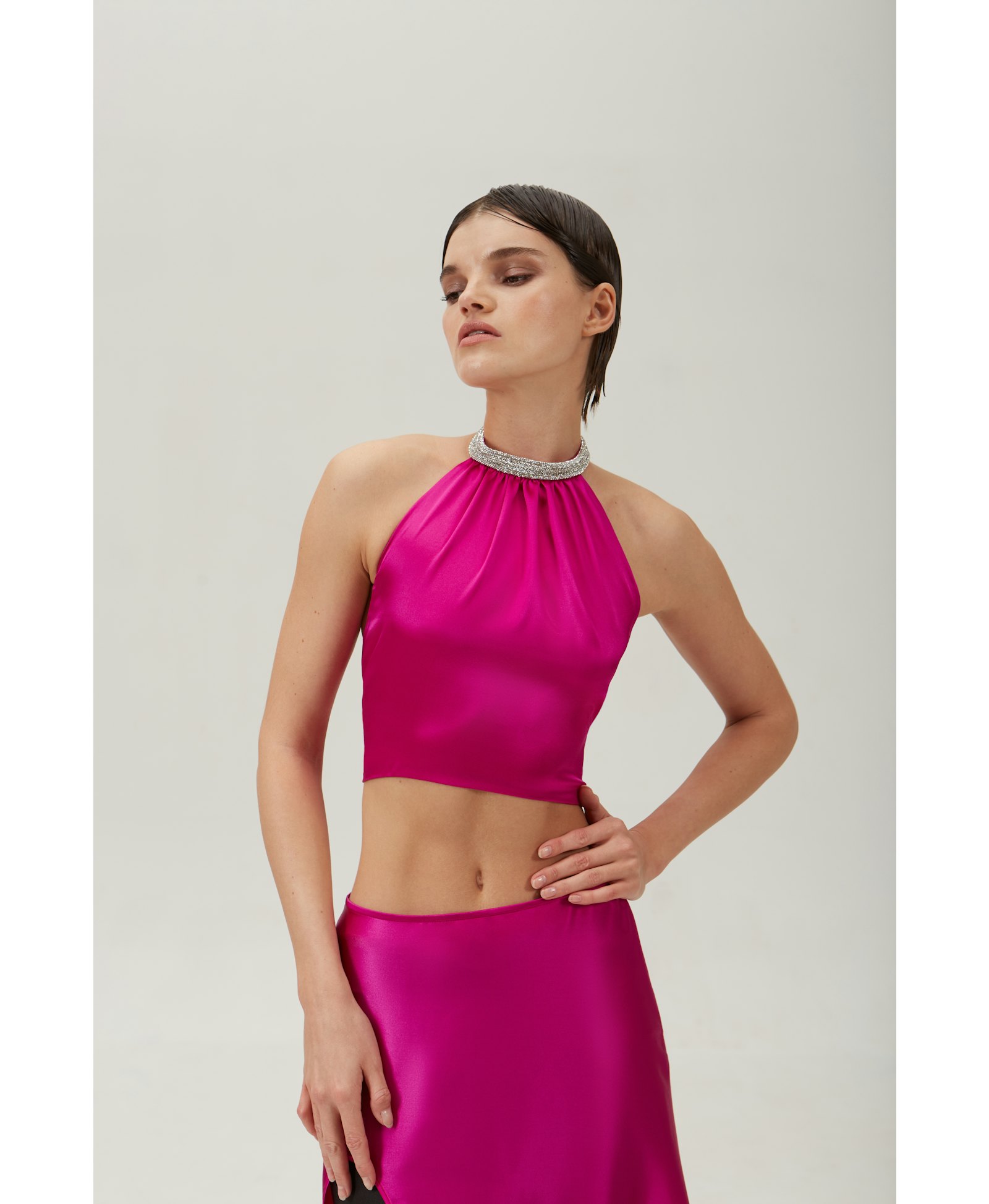 Kaia silk top made by NUÉ