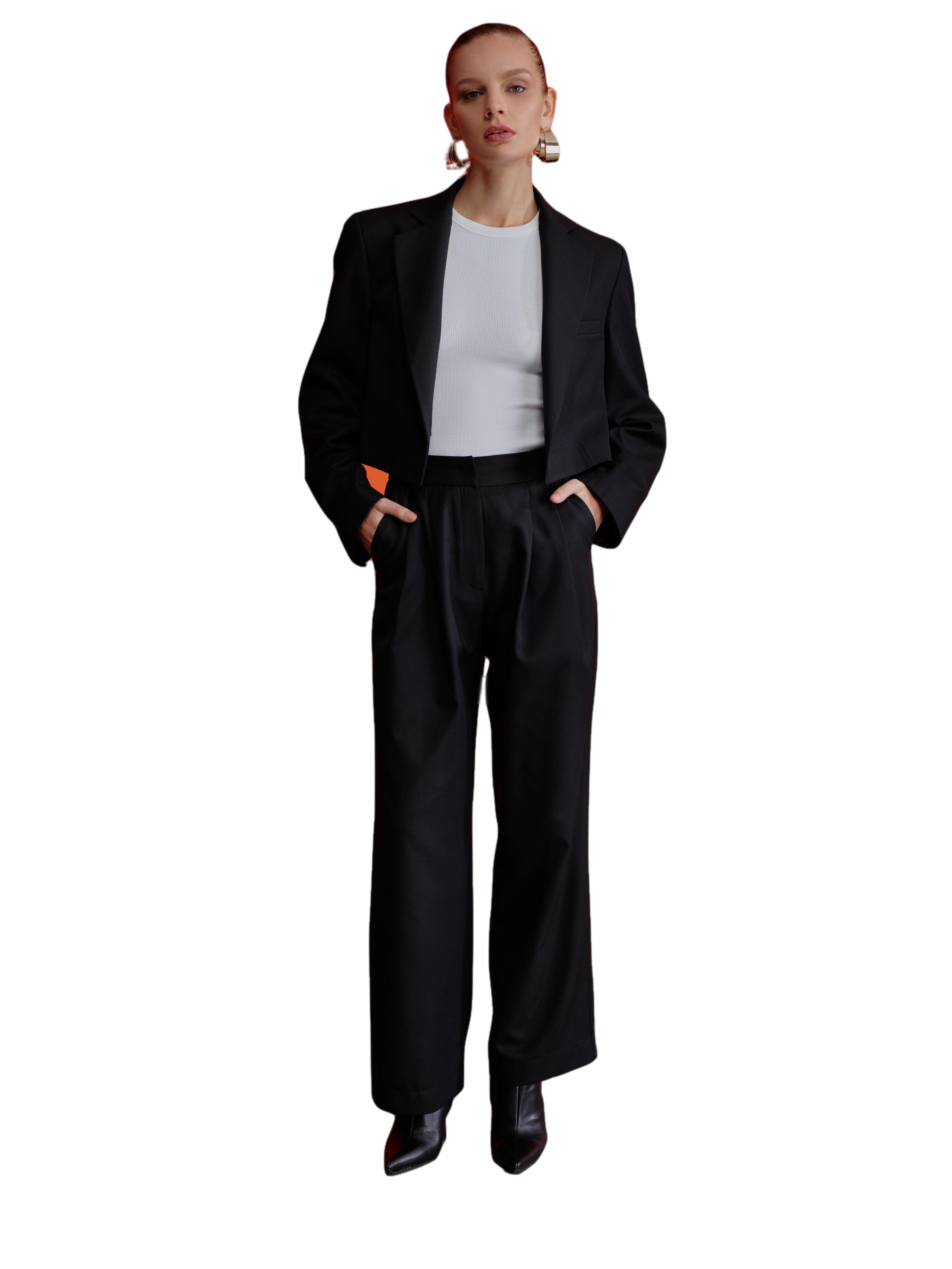 Nazli Ceren Tina Trousers In Black