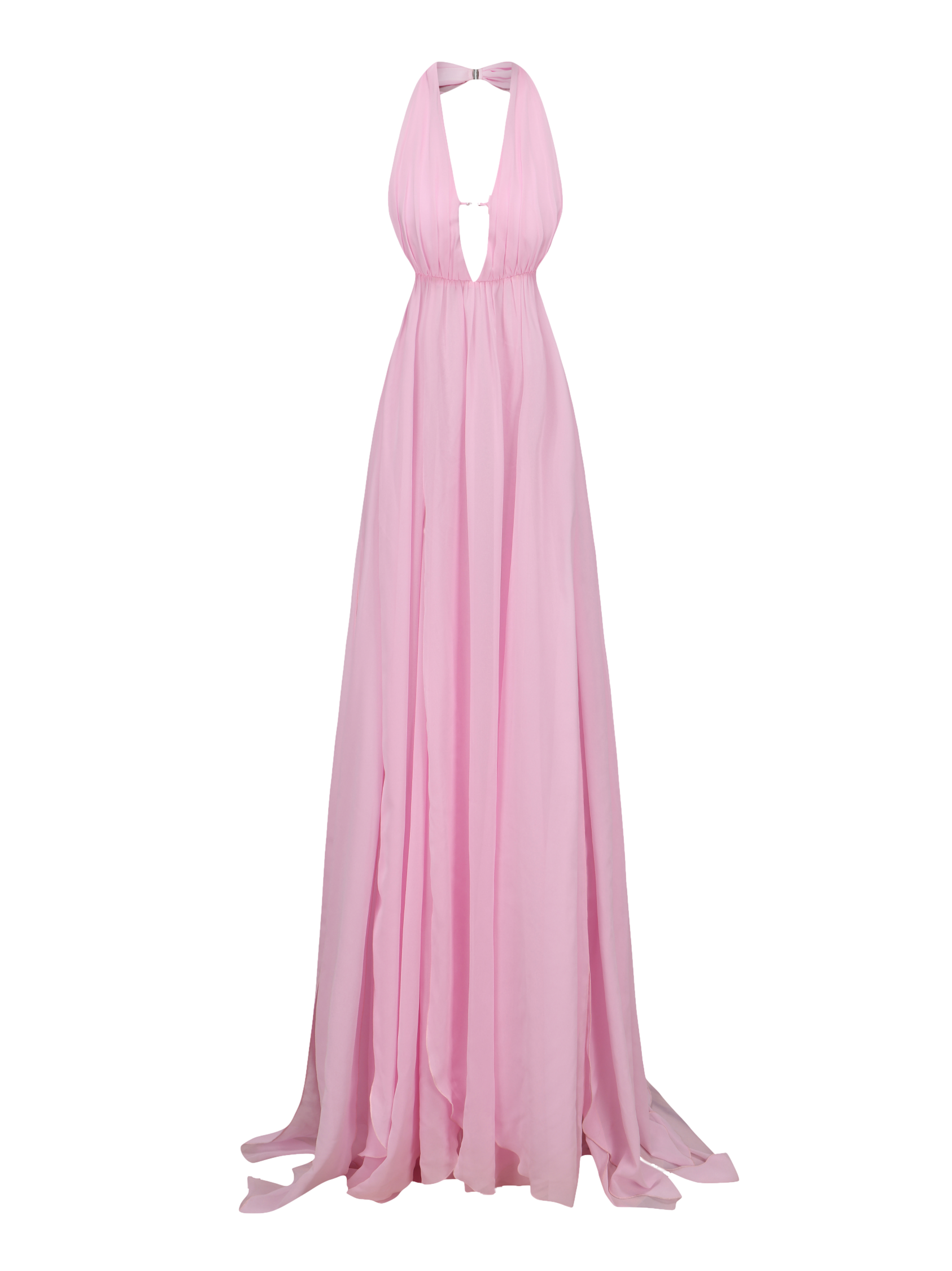 Raya Halter Dress (Pink) (Final Sale)