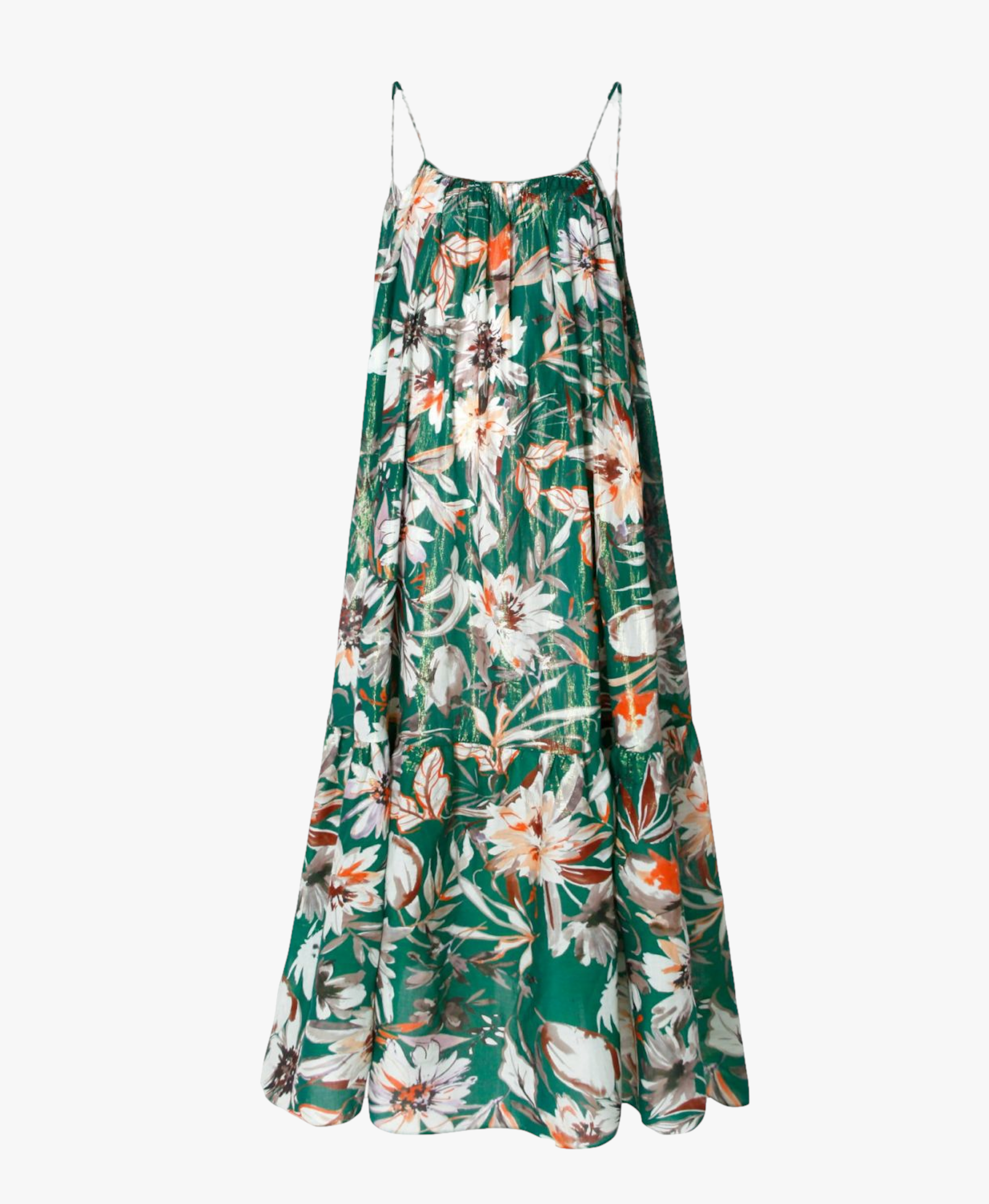 Dress Lea Summer Bouquet in Multi color made by HALEWSKI