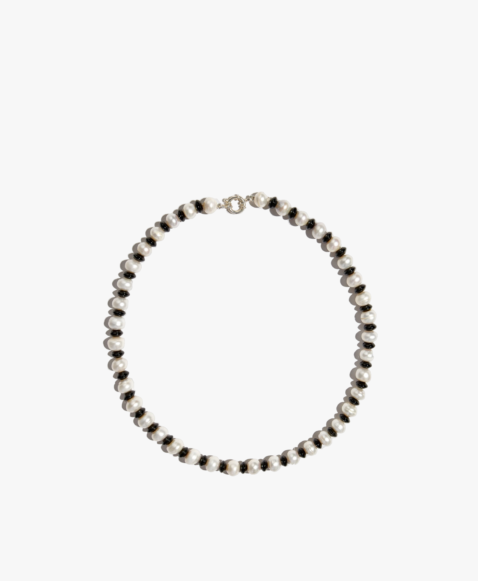 Collar Perlas Cultivadas Y Ónix made by Phialebel