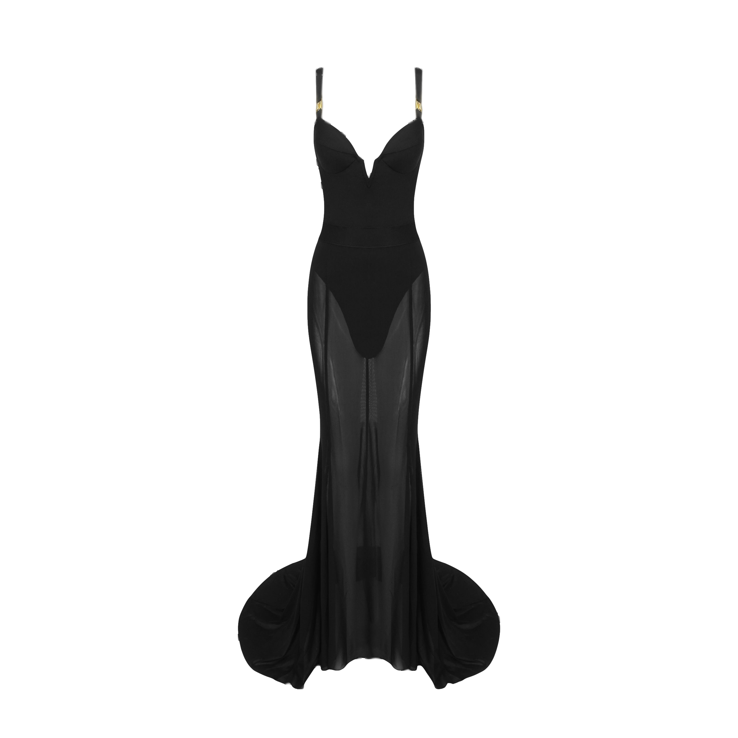 Daniele Morena Black Iconic Gown Dress