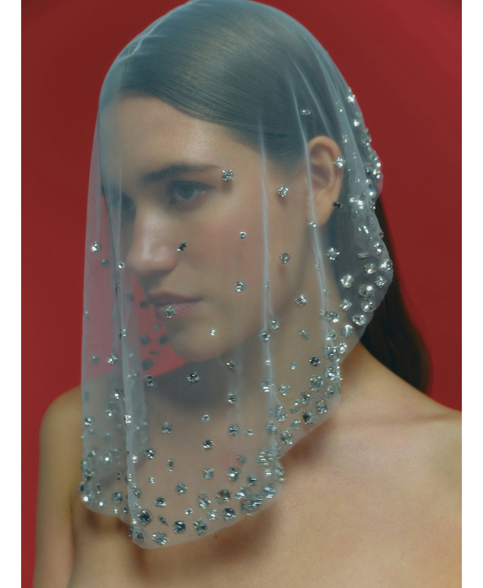 Crystal Mini Veil made by NDS The Label