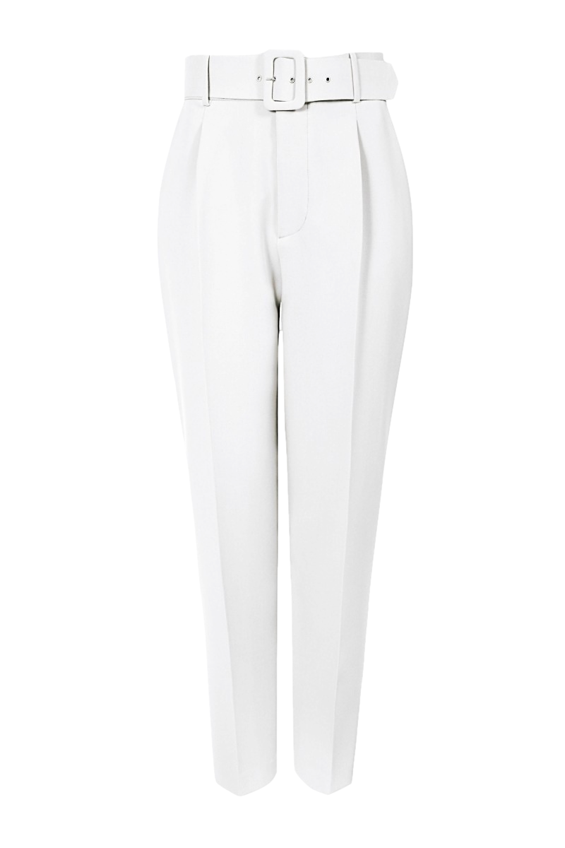 Aggi Pants Tracey Cloud Dancer In White