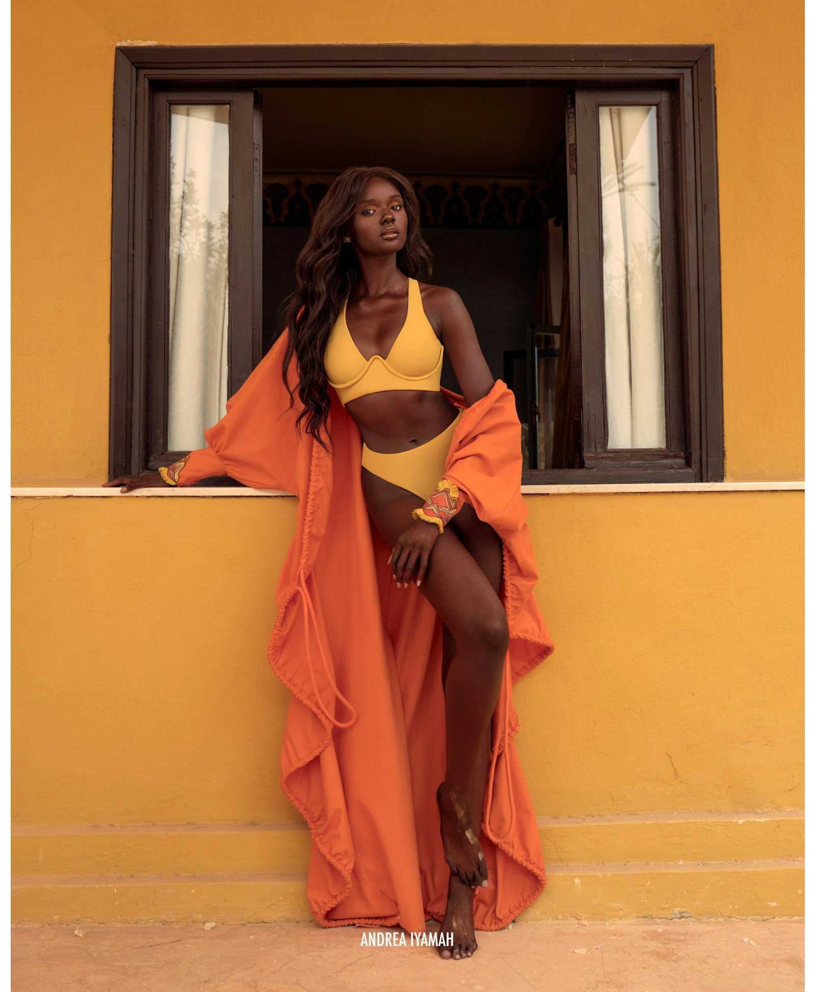 ILO ROBE - CLAY made by Andrea Iyamah