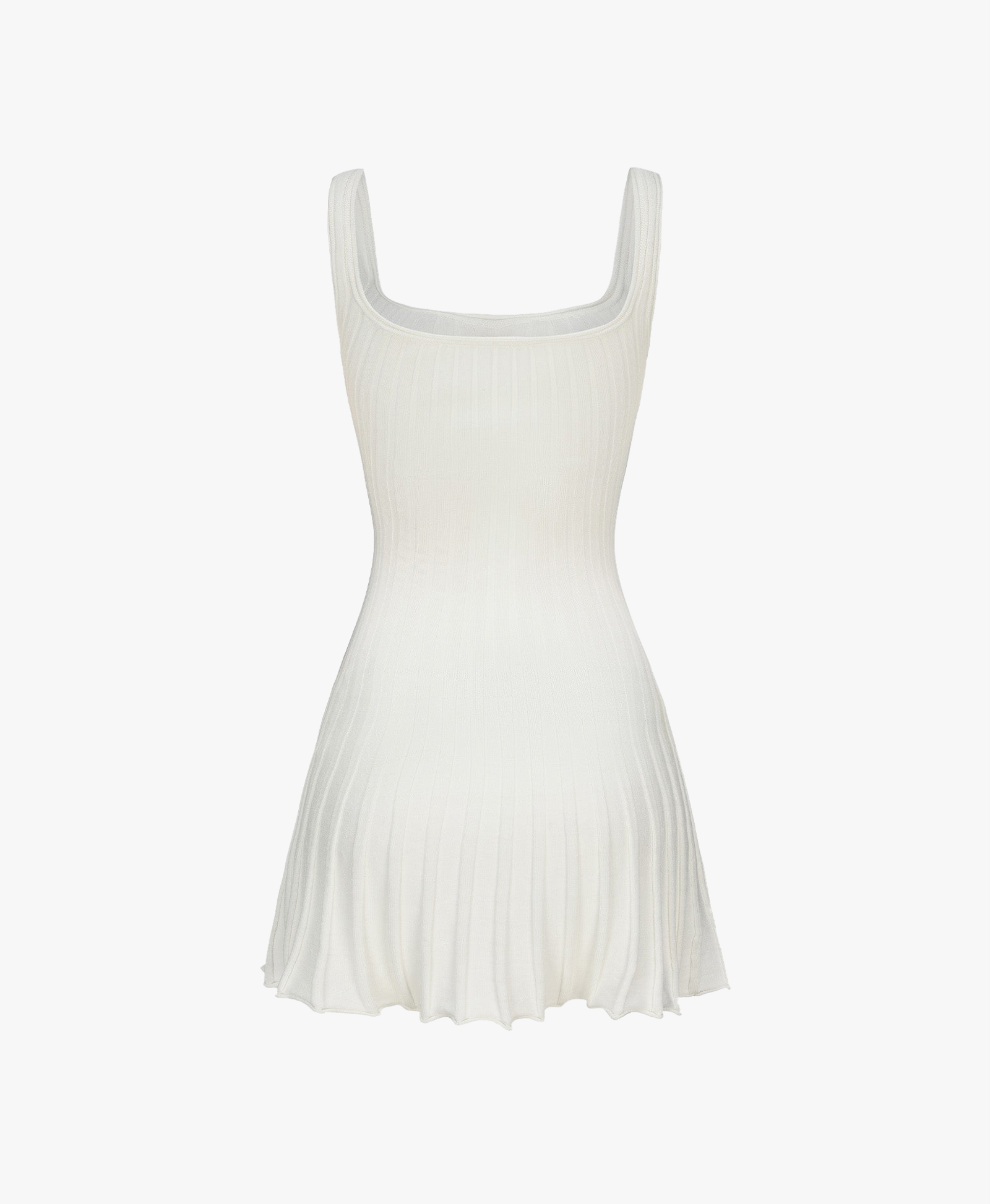 Janelle Knit Dress (White) made by Nana Jacqueline