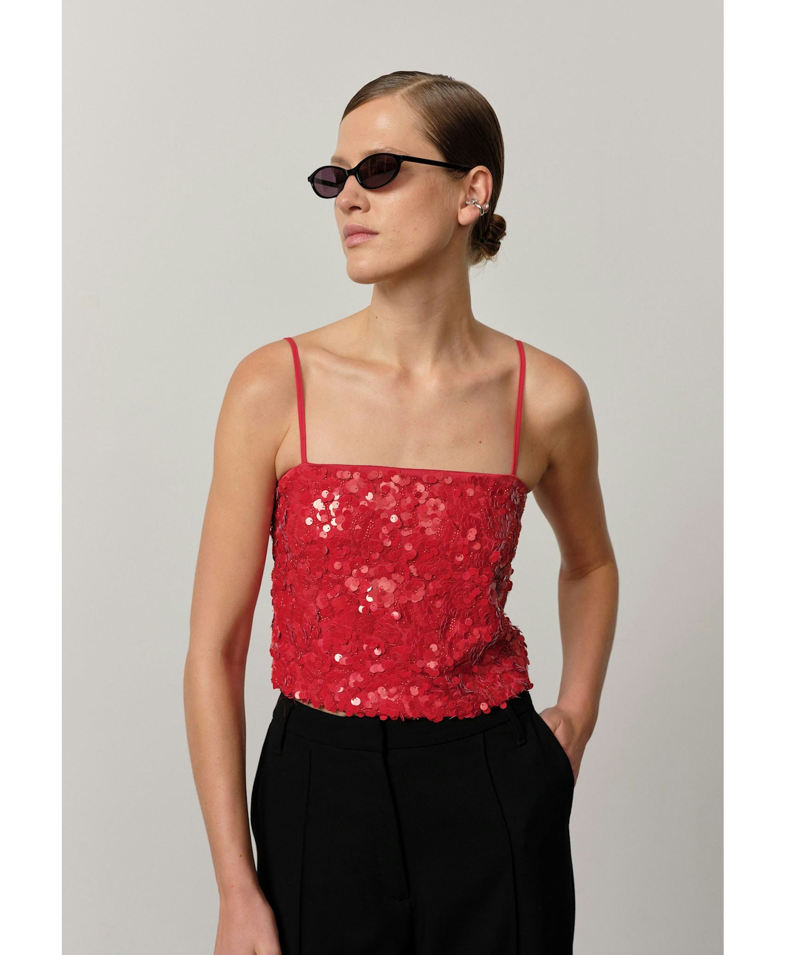 Nielsson Top - Red made by HERSKIND