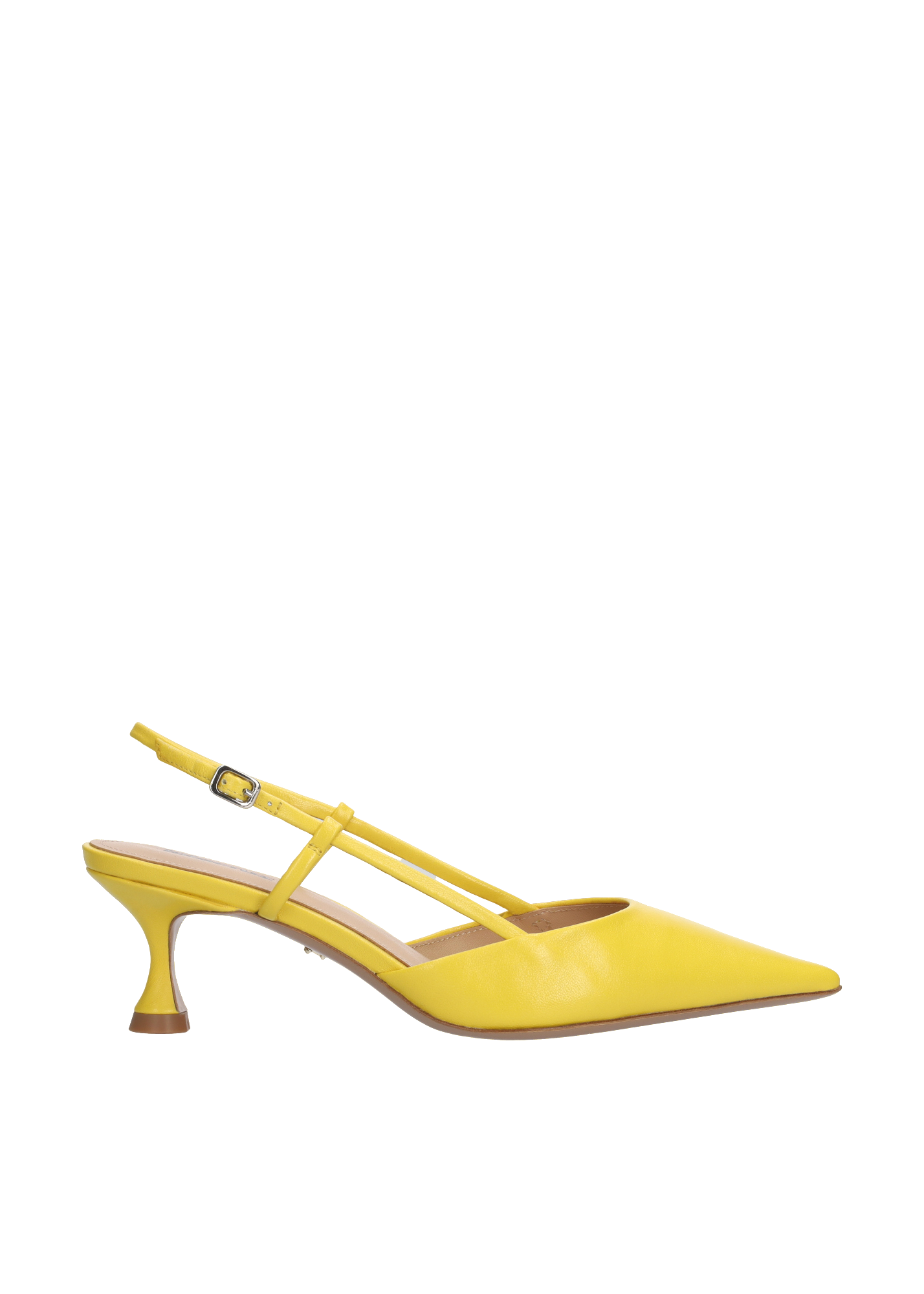 Lola Cruz Shoes Carmen Pump 55 In Yellow