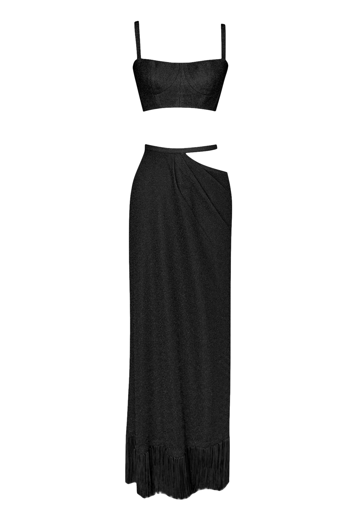 Rayane Bacha Ivy Set In Black