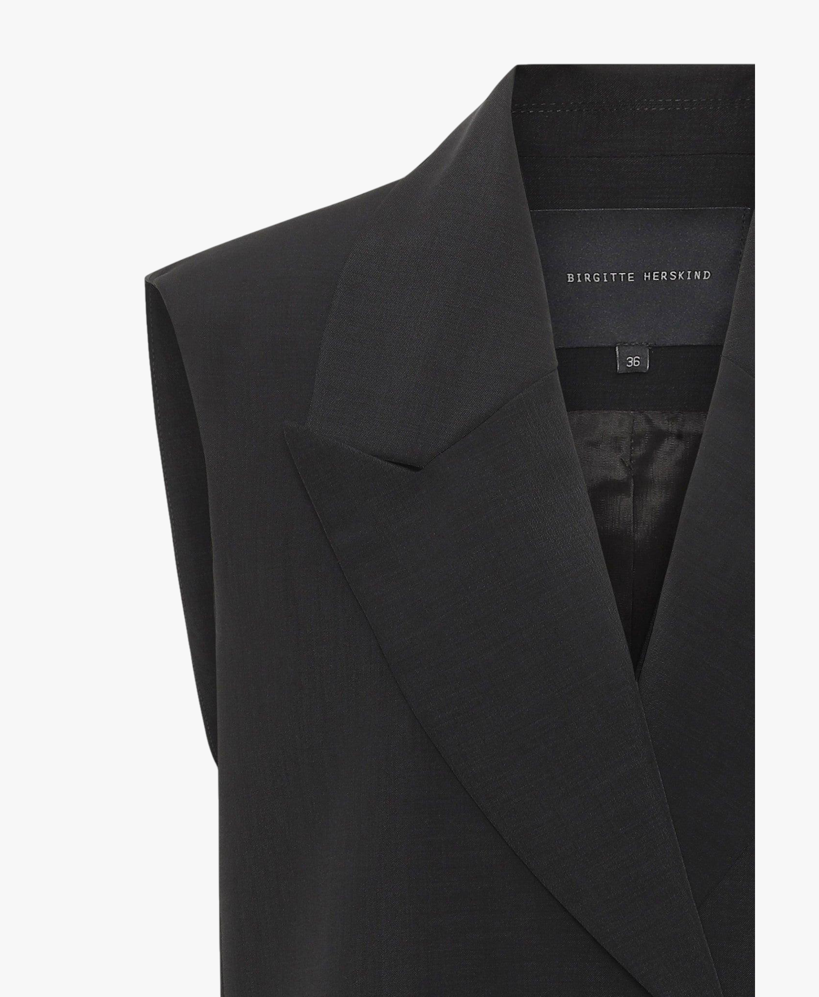 Phoebe Vest - Black made by HERSKIND