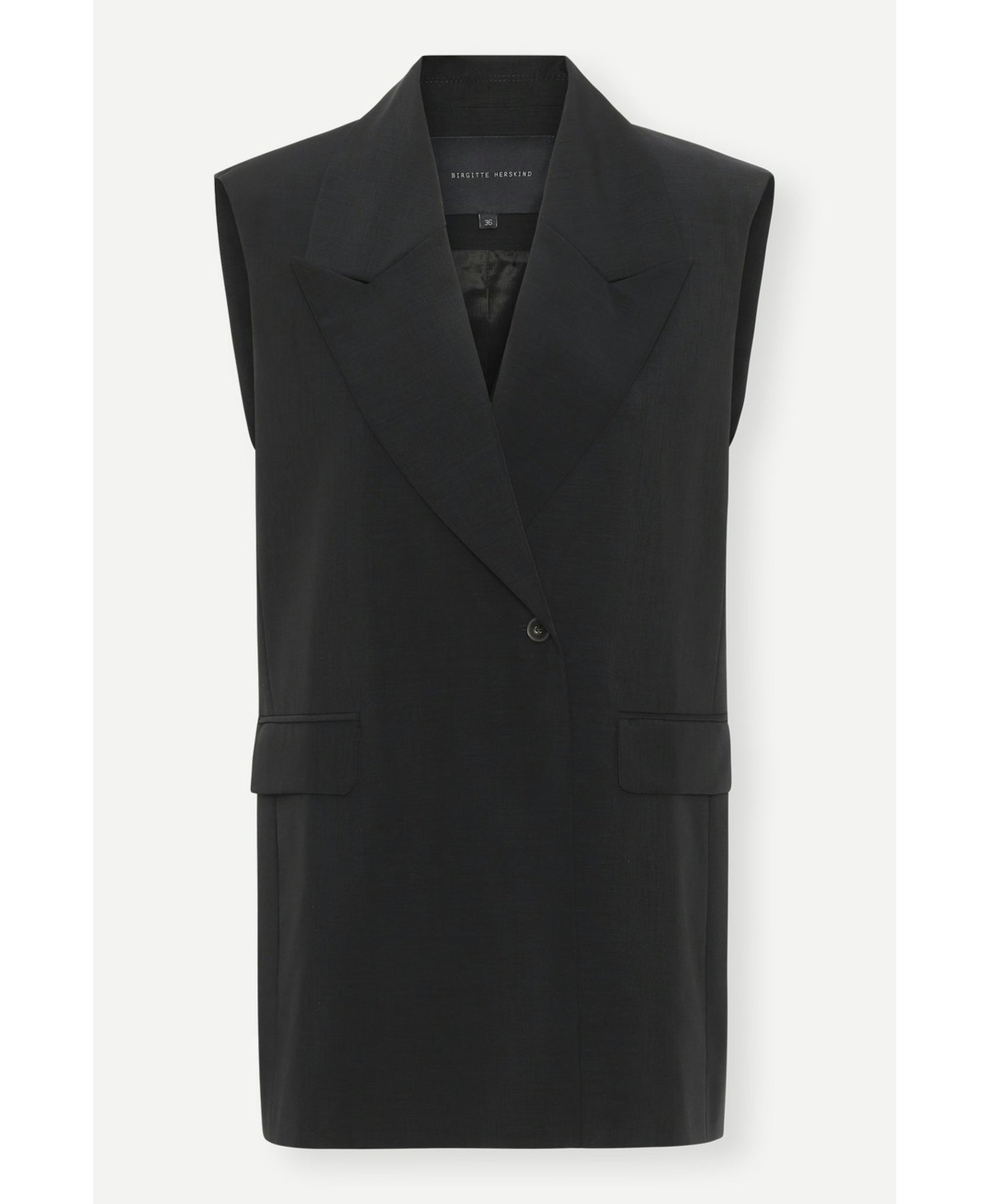 Phoebe Vest - Black made by HERSKIND