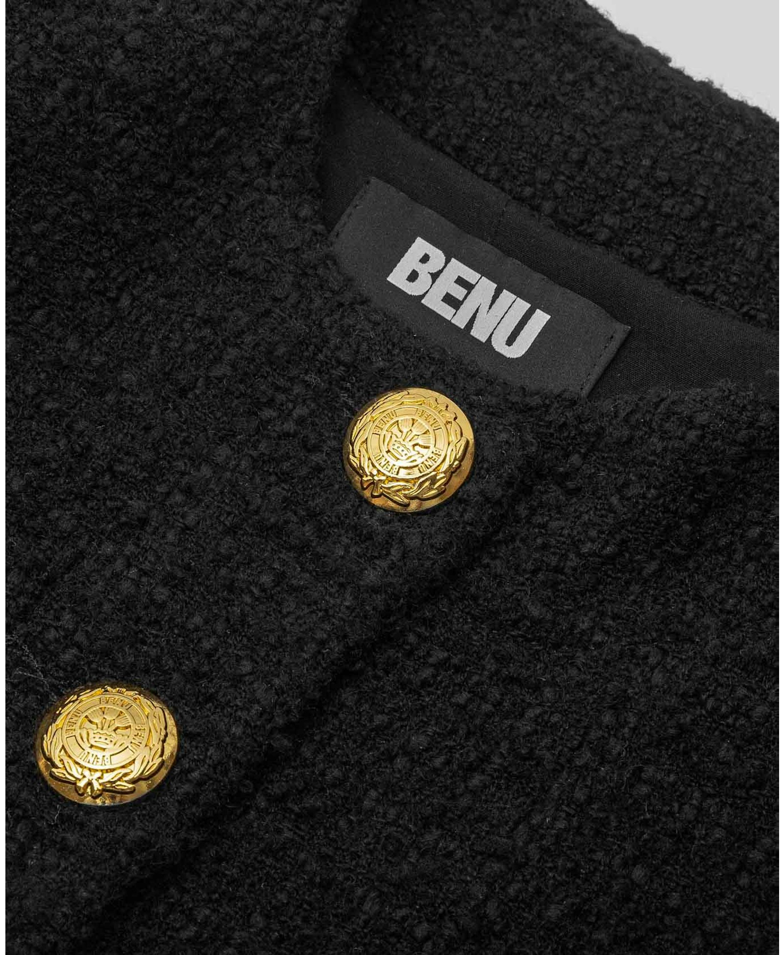 BLACK JACKET made by BENU Studio