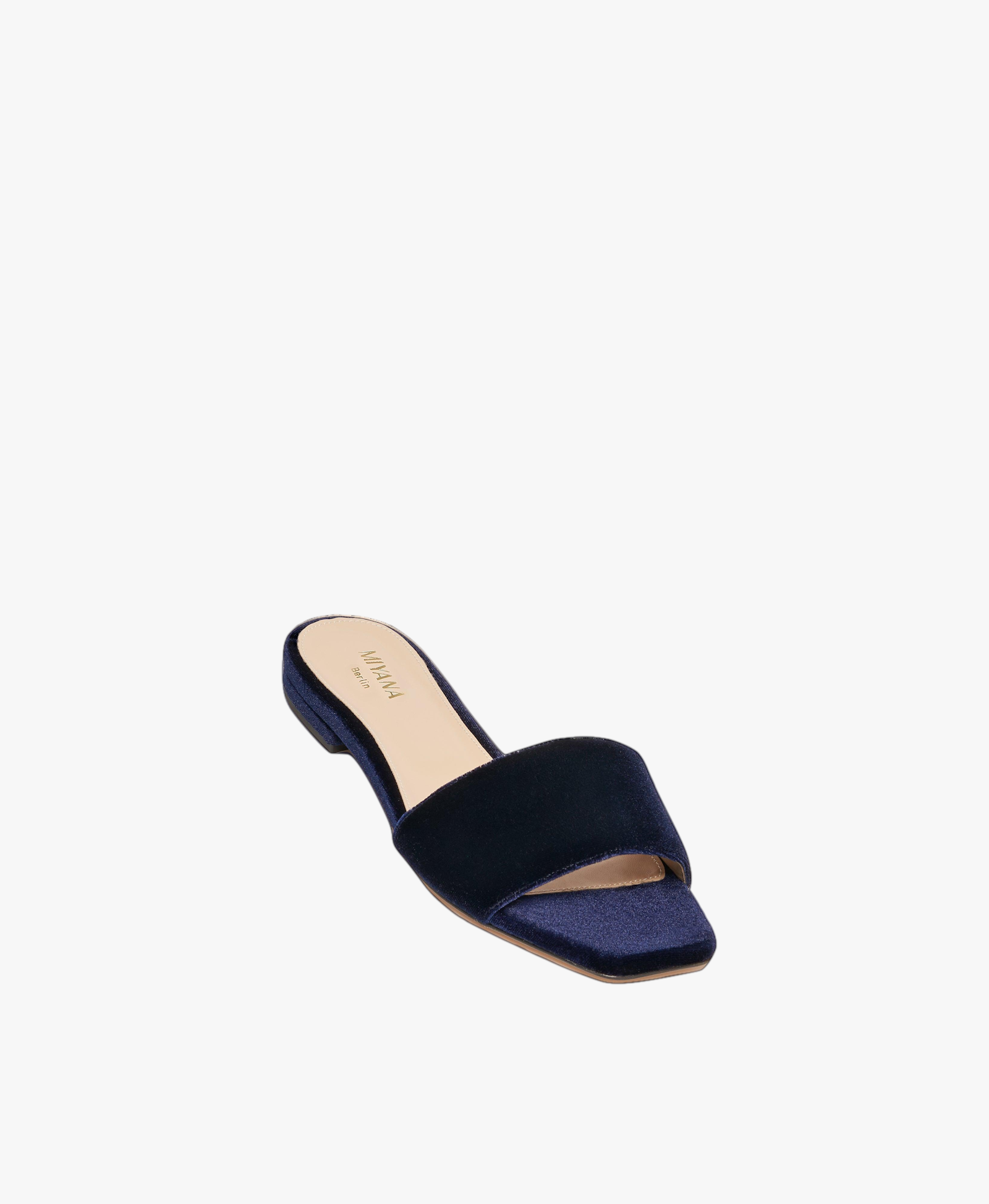 Lola Slides in Blue made by Miyana Berlin