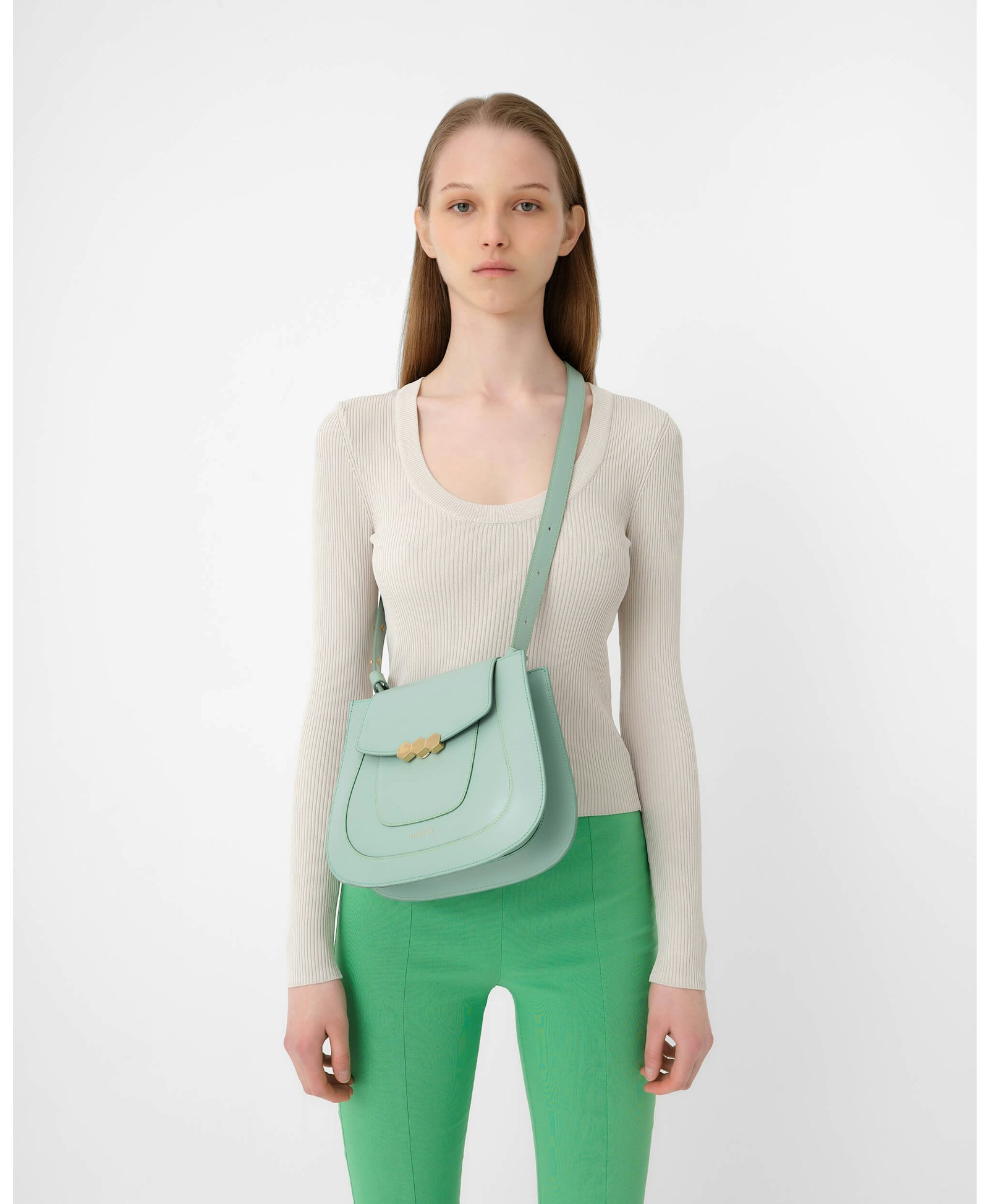 Jill Mint green in Green made by Mietis