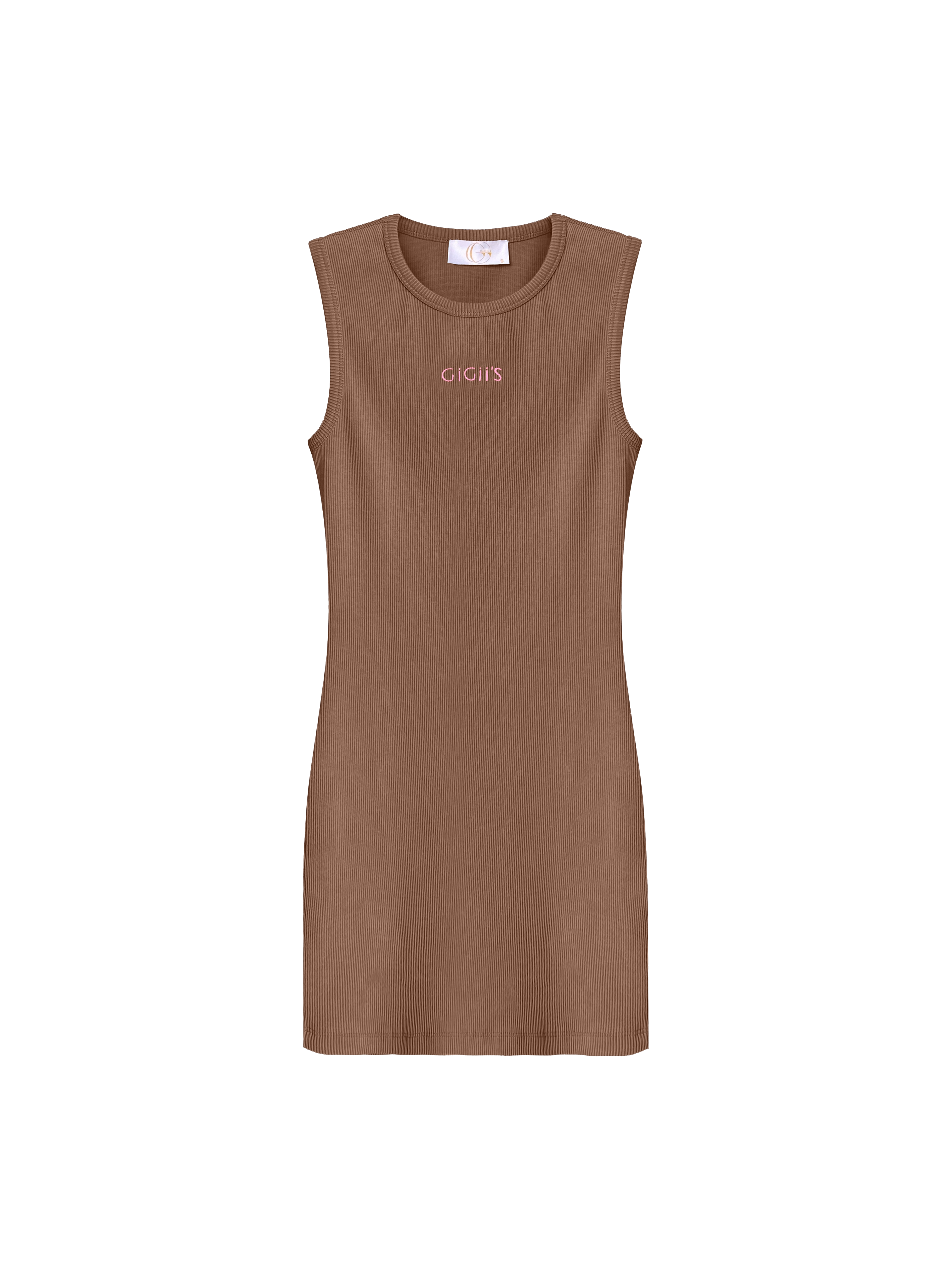 Gigii's Soho Mini Dress In Brown