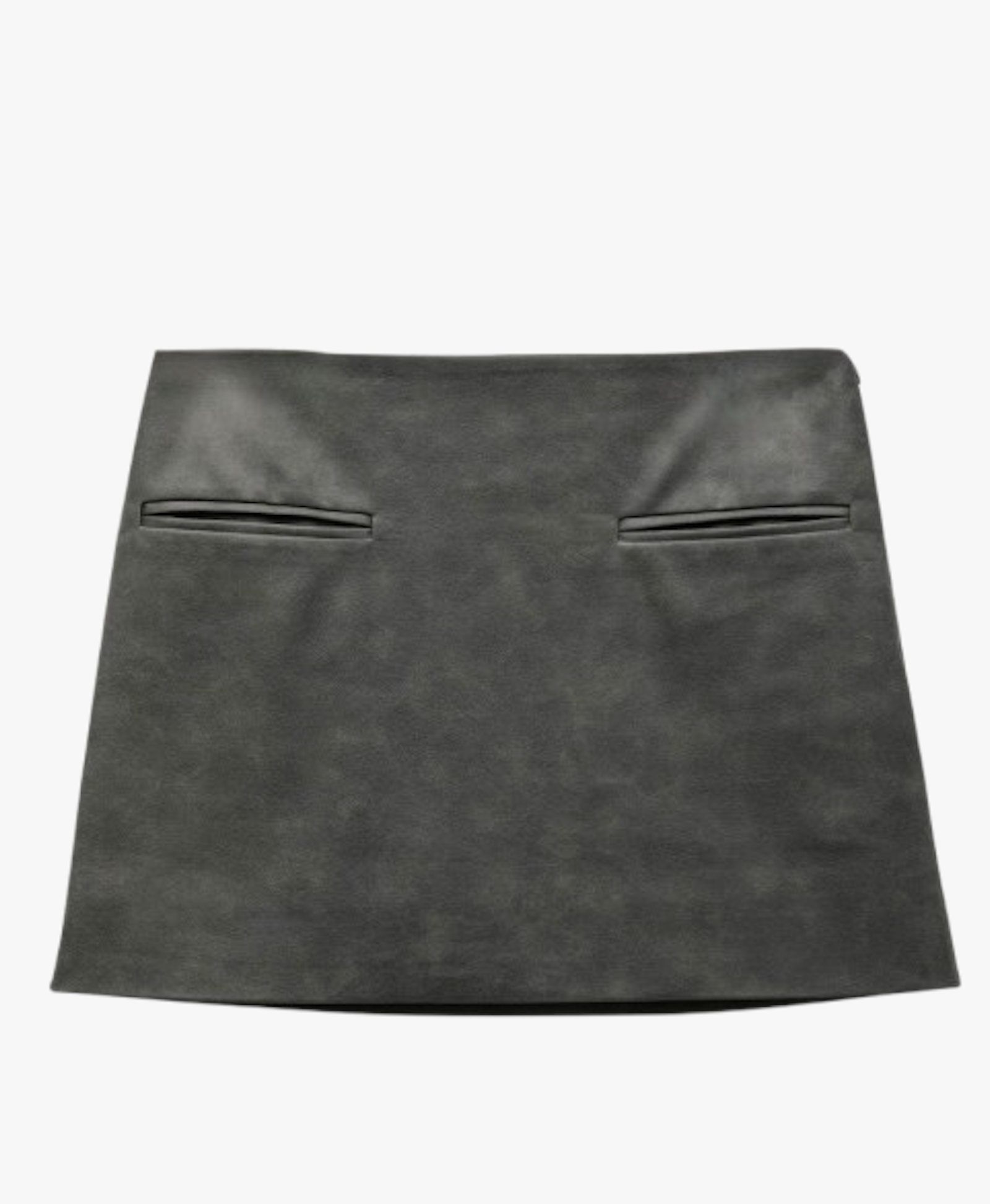 Suede effect mini skirt made by AFTERHOURS