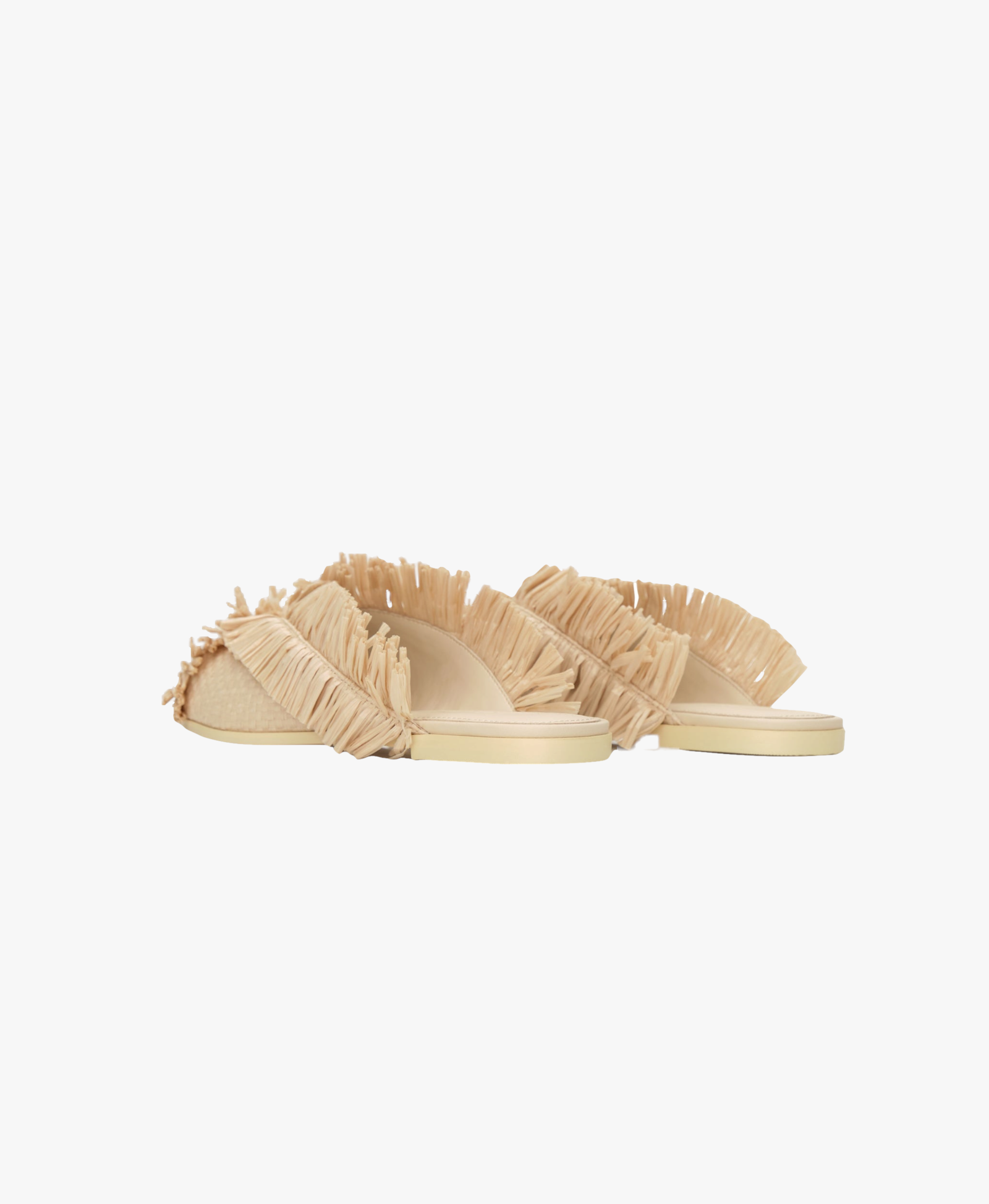 POLA SLIPPERS - NATURAL made by Andrea Iyamah