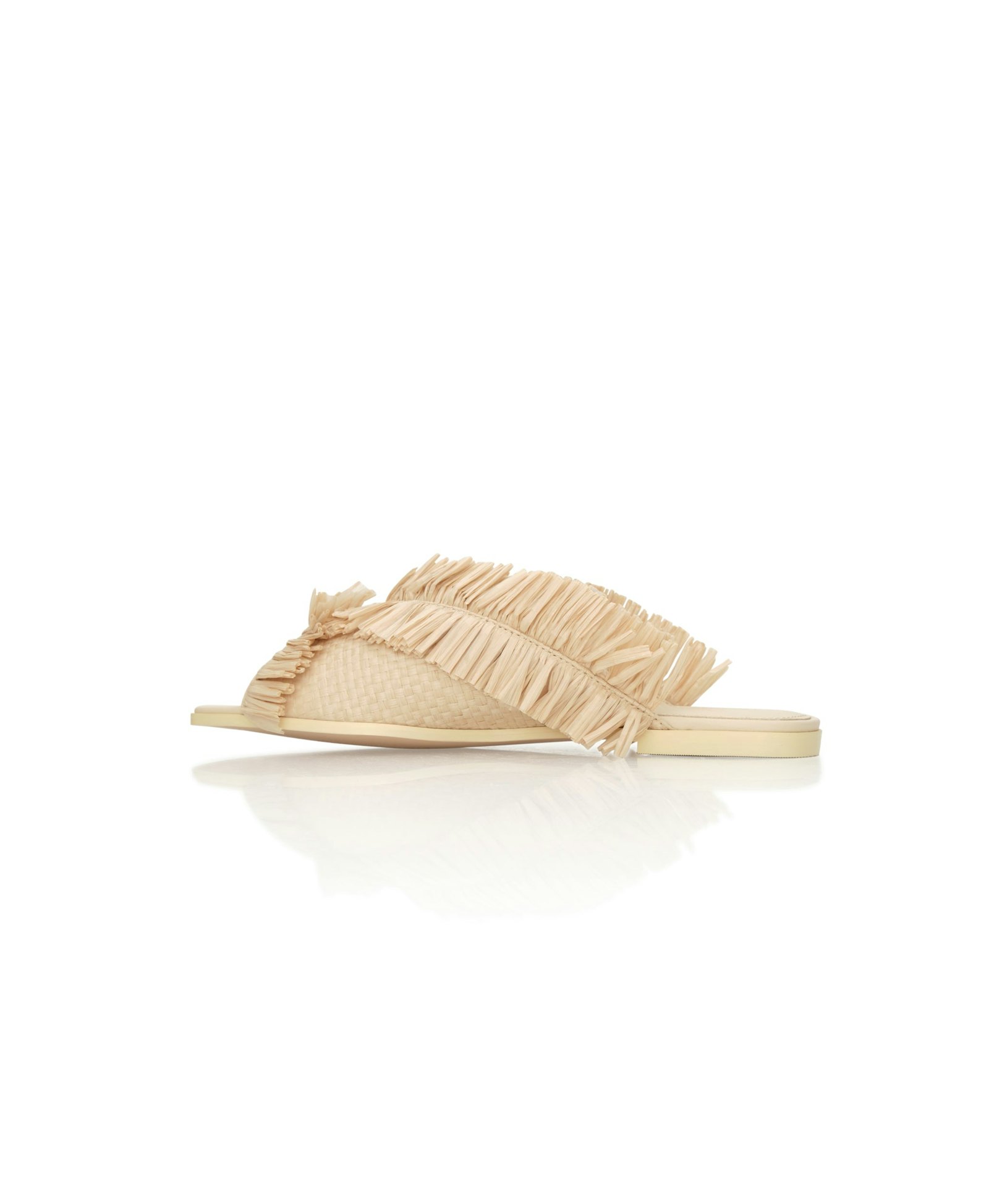 POLA SLIPPERS - NATURAL made by Andrea Iyamah