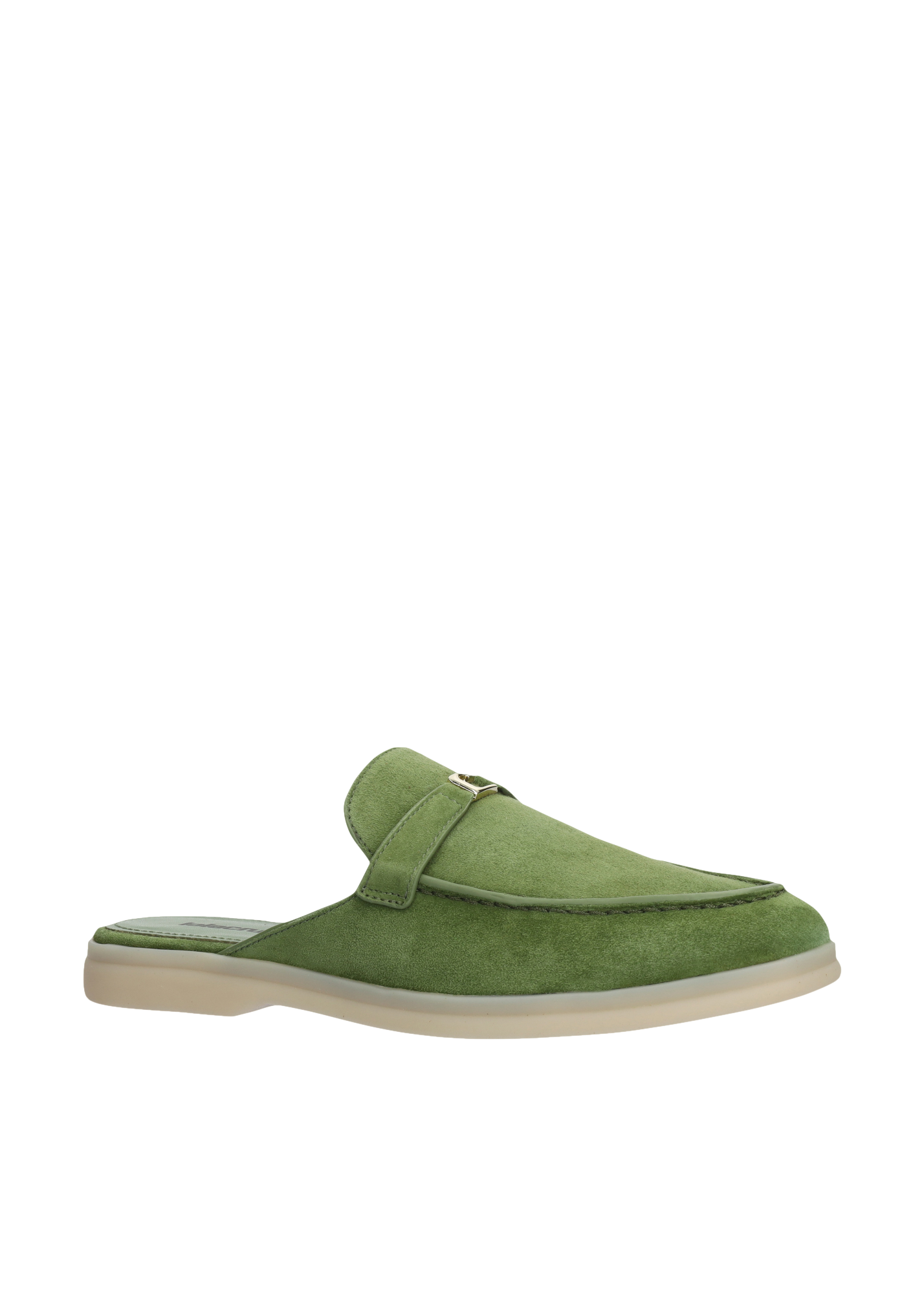 Shop Lola Cruz Shoes Rhodes Slippers In Green