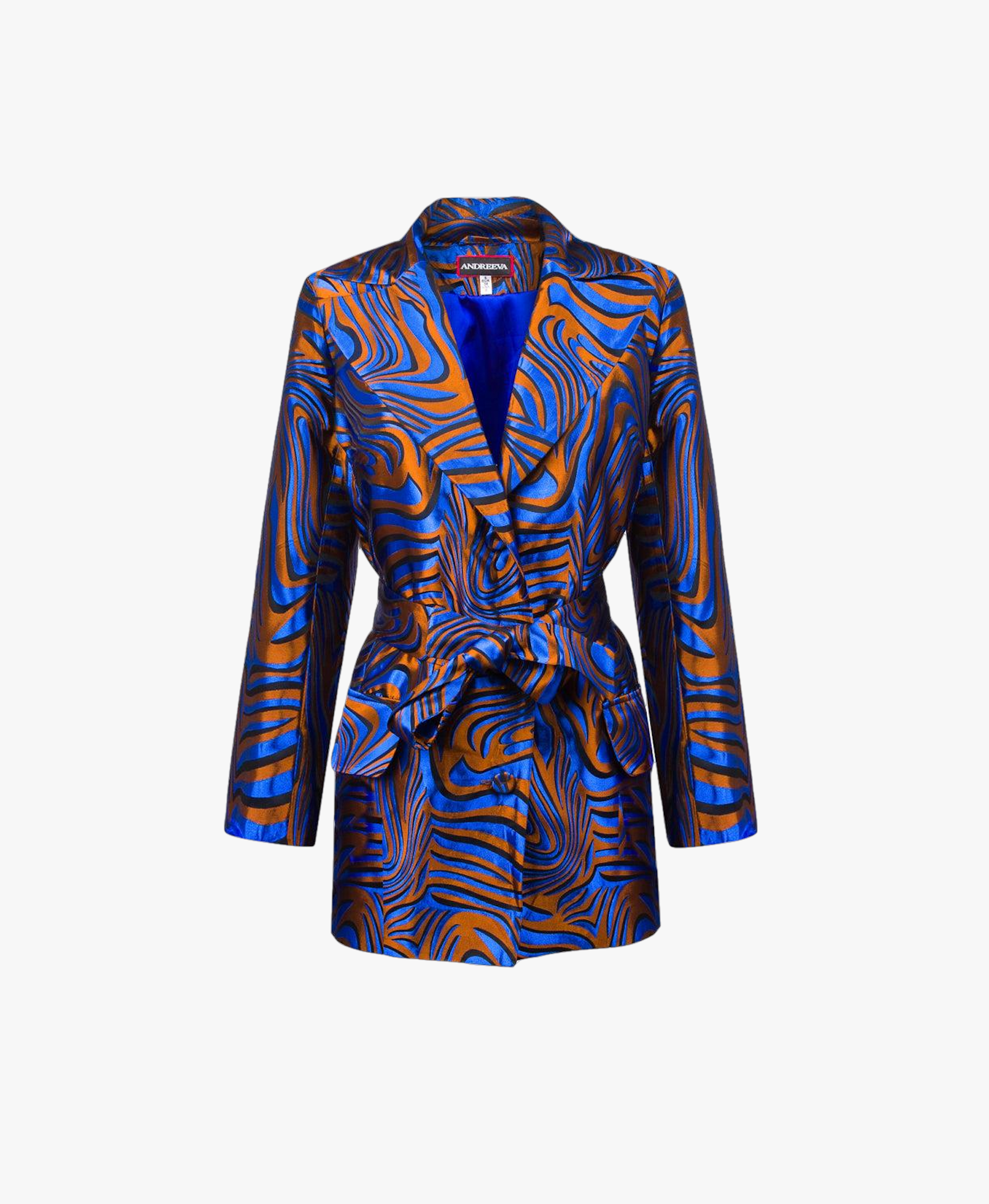 Blue Marilyn Jacket №23 made by ANDREEVA