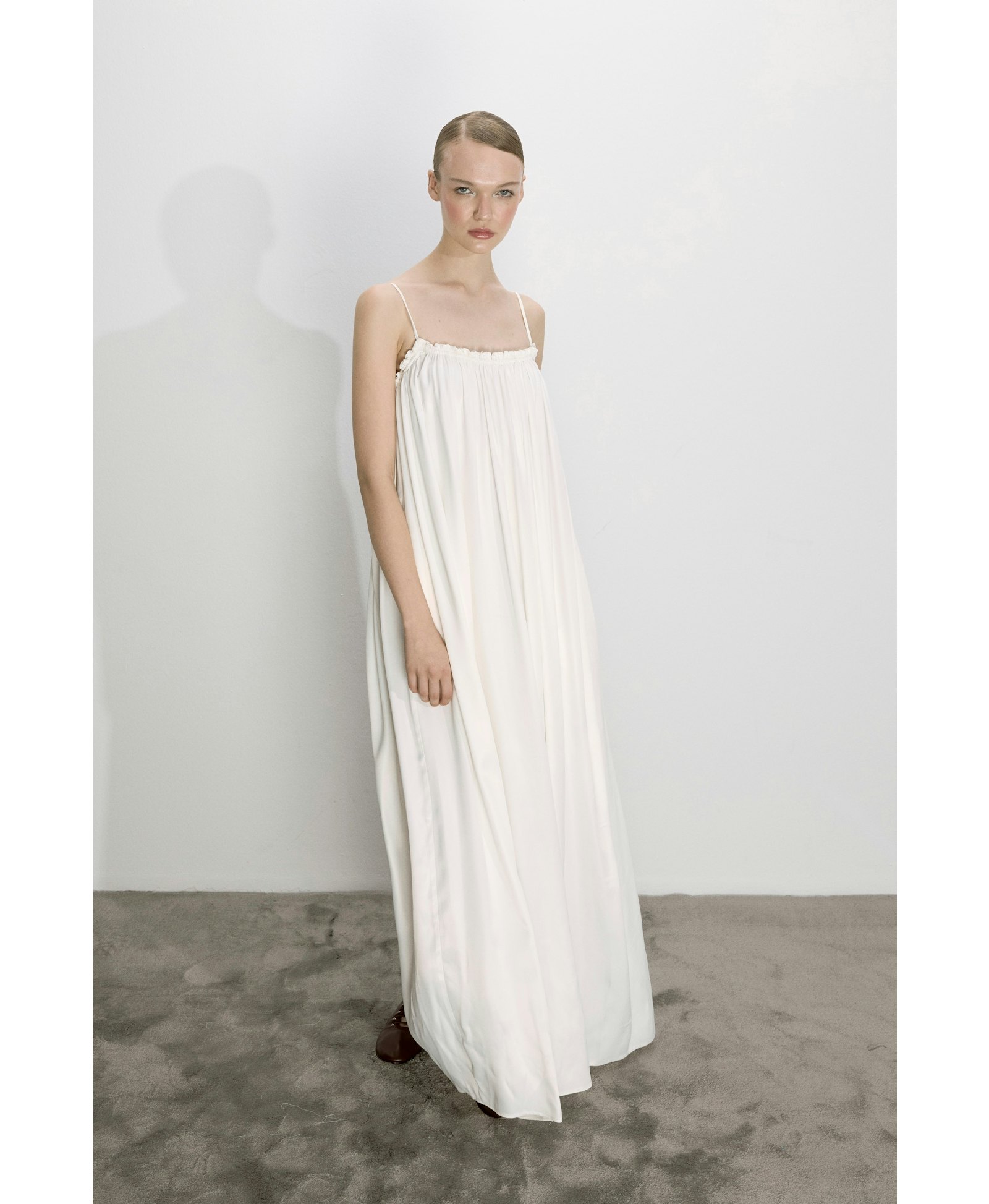 Adele Dress In White made by Nazli Ceren