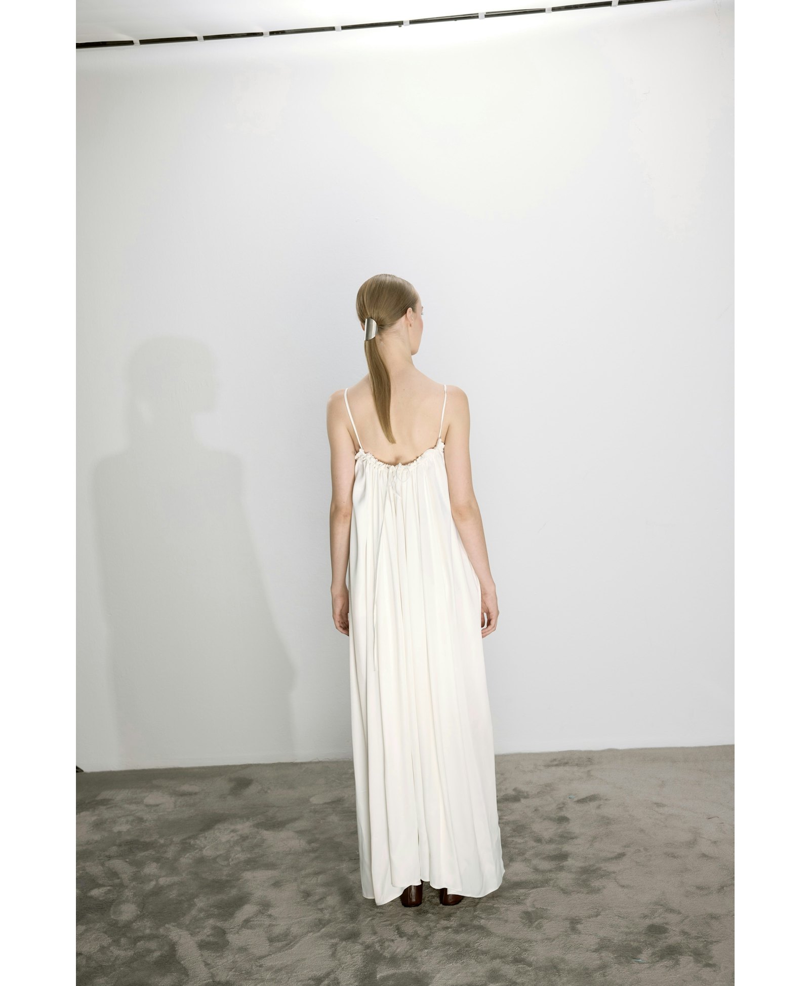 Adele Dress In White made by Nazli Ceren